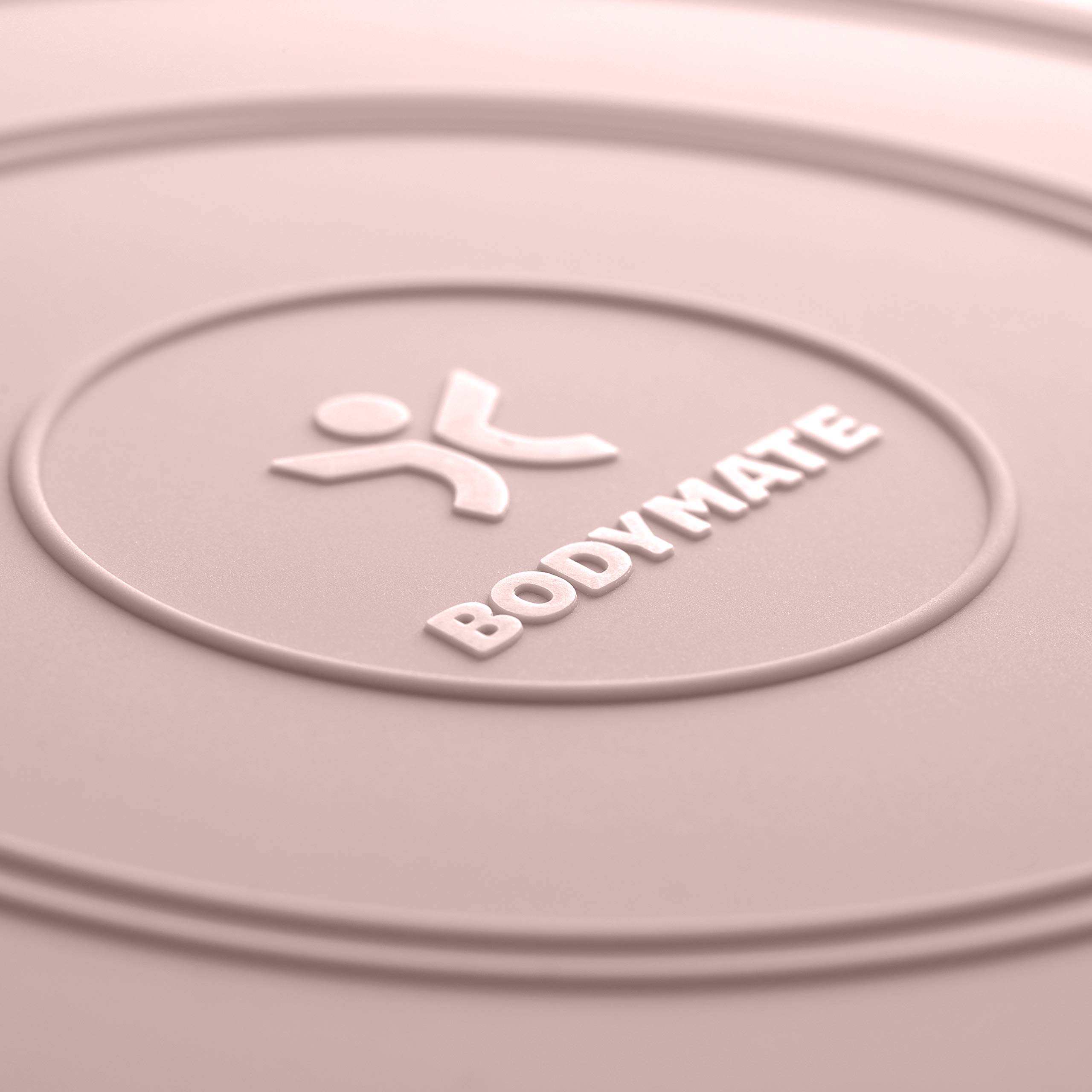 BODYMATE Coussin d'équilibre Comfort Ø33cm + Pompe Incluse - Coussin Gonflable pour Core Training, Fitness, rééducation