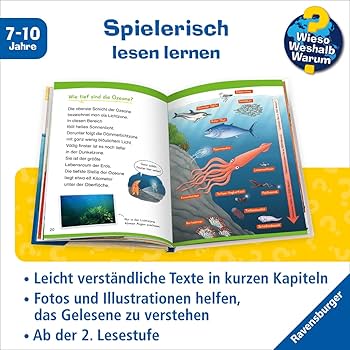 Ravensburger Wieso? Weshalb? Warum? 8冊 Amazon.com: Wieso? Weshalb? Warum? Erstleser, Band 8: Ozeane