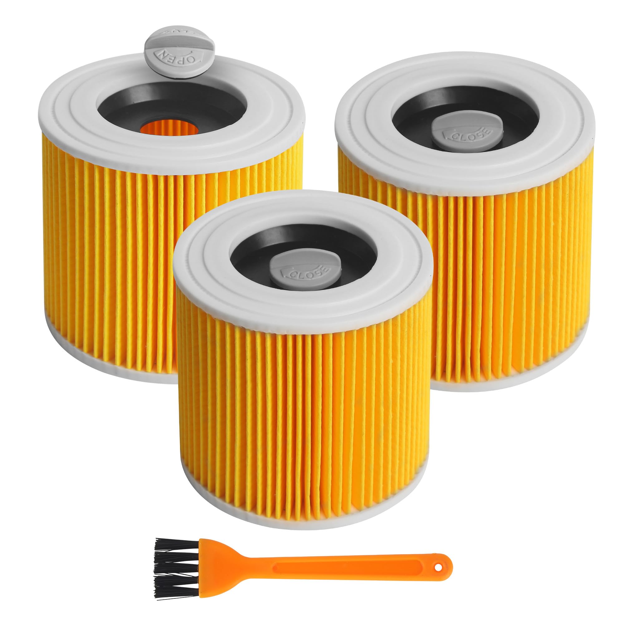 McFilter | 1x Filtro de cartucho adecuado para aspiradora Kärcher WD1 WD2 WD3 3.200 3.500 P Premium Extension Kit MV2 MV3 A2054 A2101 A2254 A2604 SE 4001 SE 4002 | sustituido 6.414-552.0 -547.0-772.0 McFilter | 1x Filtro de cartucho adecuado para aspiradora Kärcher WD1 WD2 WD3 3.200 3.500 P Premium Extension Kit MV2 MV3 A2054 A2101 A2254 A2604 SE 4001 SE 4002 | sustituido 6.414-552.0 -547.0-772.0