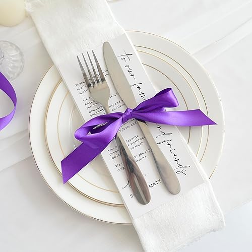 Vista 820 de MEEDEE Orange Satin Ribbon - 1.5 inch Double Faced Satin Ribbon, 50 Yards - Neon Tangerine - For Christmas, Thanksgiving, Halloween, Weddings