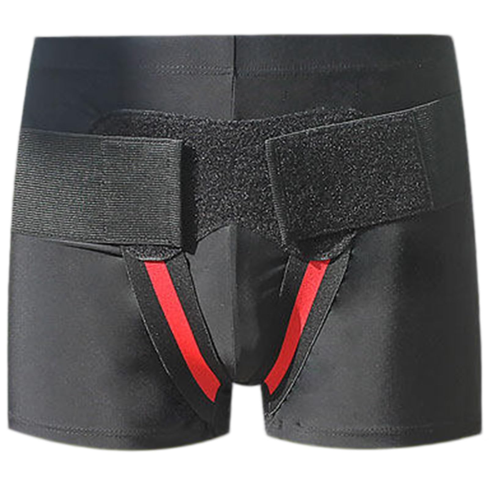 Cintura Ernia Inguinale Uomo, Ernia Inguinale Uomo per Uomo e Donna, Slip Ernia Inguinale Regolabile con 2 Cuscinetti Compressivi Rimovibili, Sollievo dal Dolore(Large)