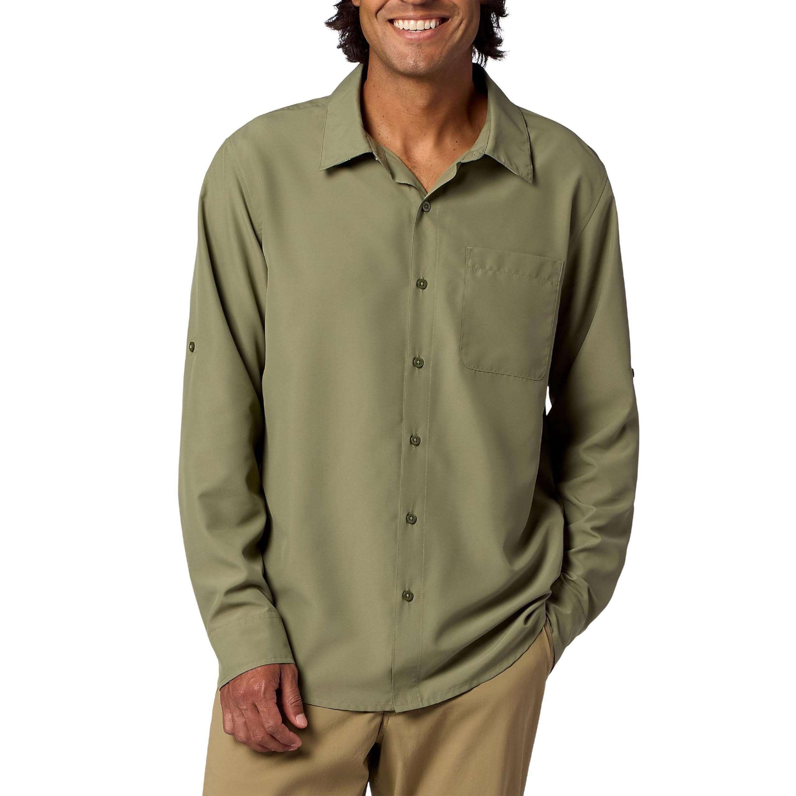 Marmot Men's AirExchange UPF 40 Long Sleeve Shirt – Lightweight, Breathable, Quick-Dry