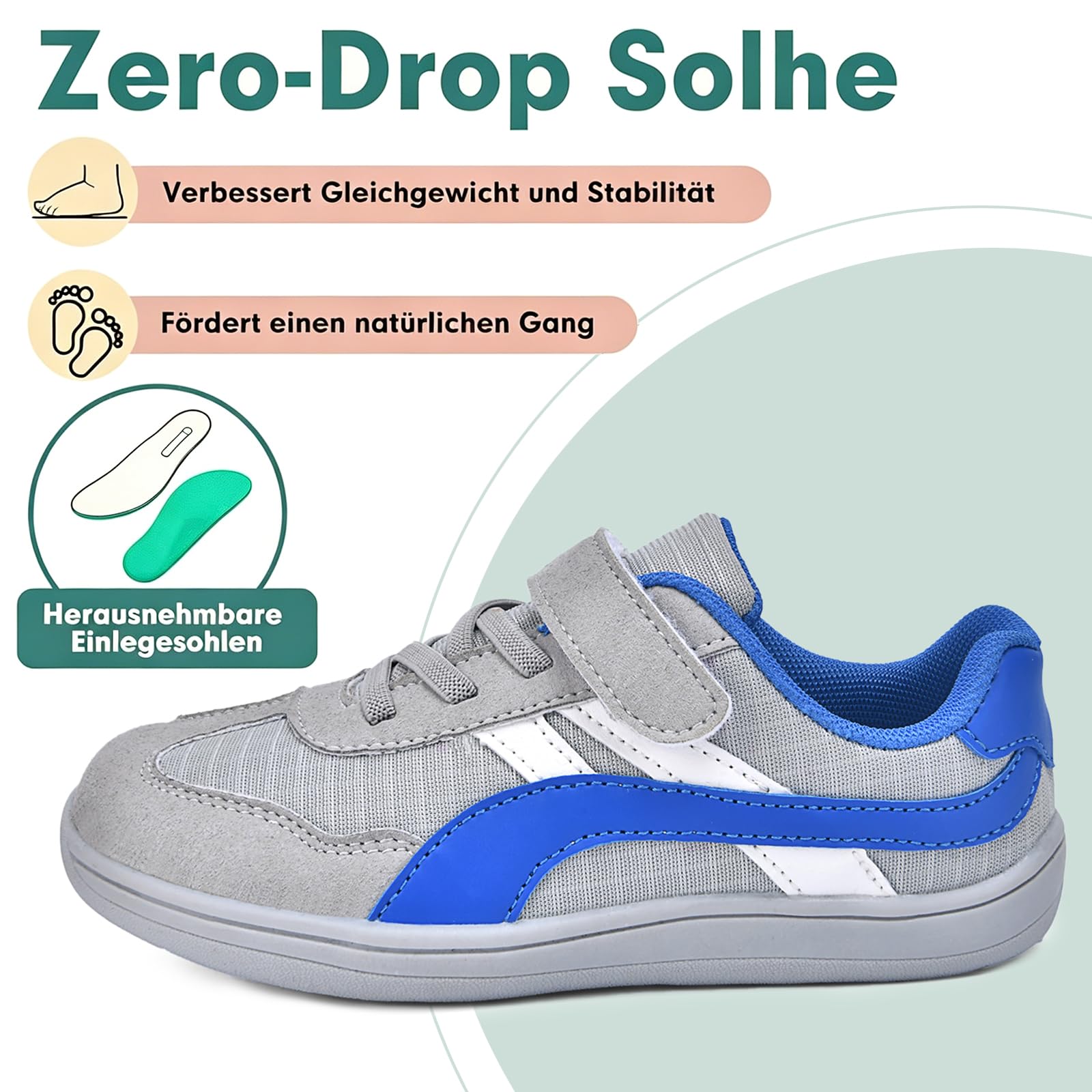 AONETIGER Dziecięce buty do chodzenia boso, dla chłopców i dziewczynek, szerokie buty do chodzenia boso, lekkie, minimalne, do użytku na zewnątrz, wygodne buty do biegania w terenie, rozmiar 28-36 EU