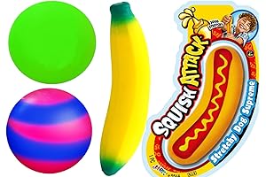 JA-RU Stretchy Hot Dog: Ultimate Squishy Fidget Toy for All Ages