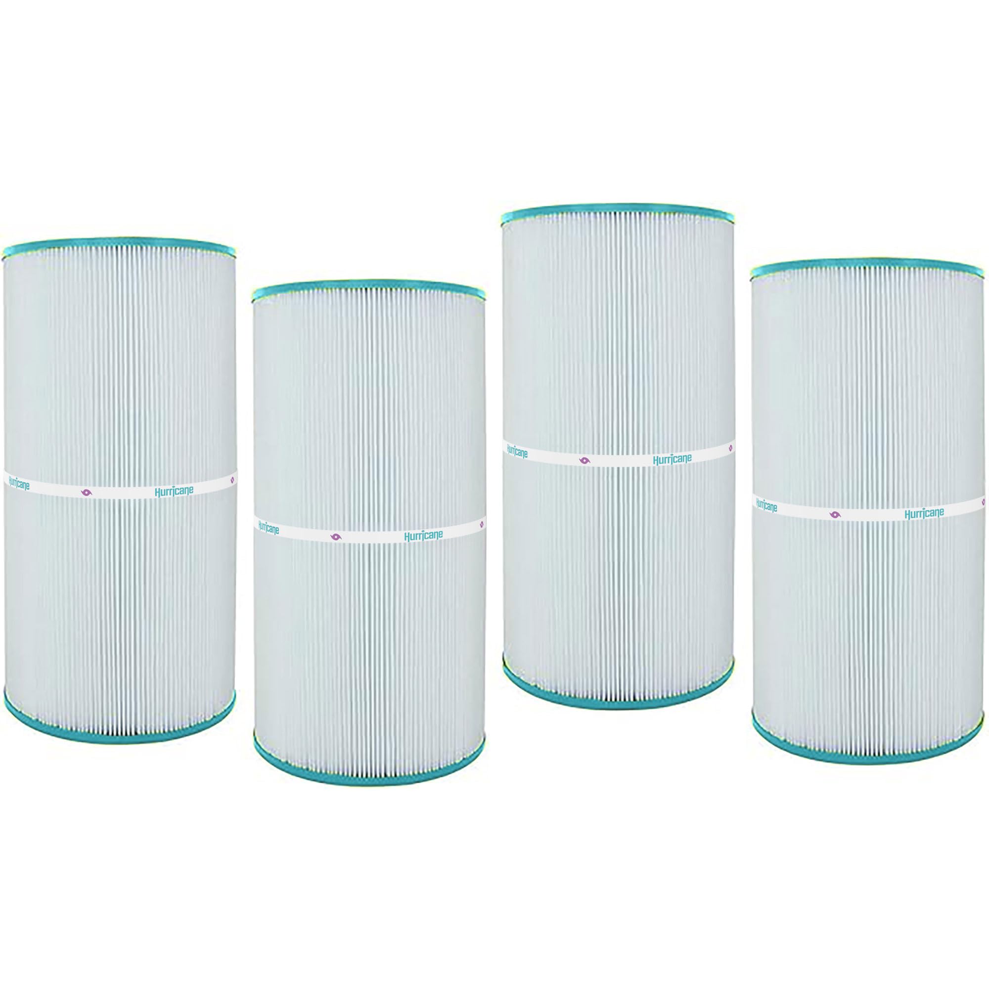 Hurricane Filters 4 Pack HF7469-04 Advanced Pool Filter Cartridge - Replacement for PCC60, Unicel C-7469, Filbur FC-1975, Pentair Clean & Clear 240, Hayward SwimClear C2025