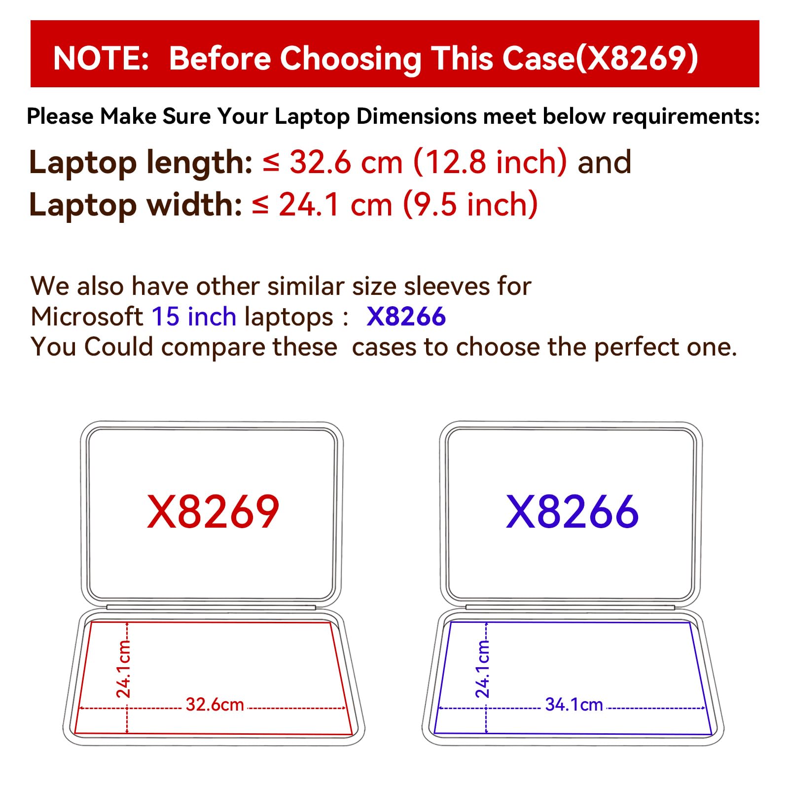 Smatree Custodia protettiva rigida in EVA compatibile con Microsoft Surface Laptop/Tablet 2024 Copilot+PC da 15 pollici, HP MT22 Mobile Thin Client da 14 pollici, borsa impermeabile e antiurto (X8269)