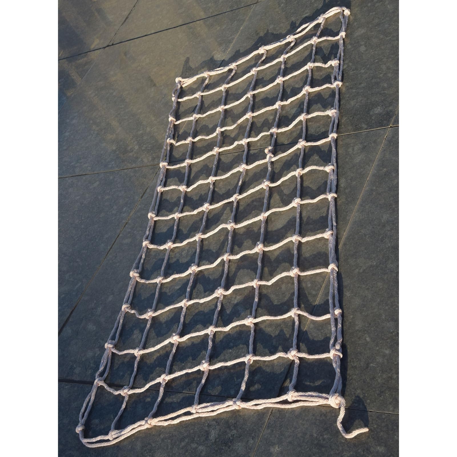 Outdoor-Kletternetz, Spielplatz-Sicherheitsnetz, tragendes Netz, Seilleiter für Garten, Klettergerüst, Baumhaus-Zubehör, 1 x 2 m