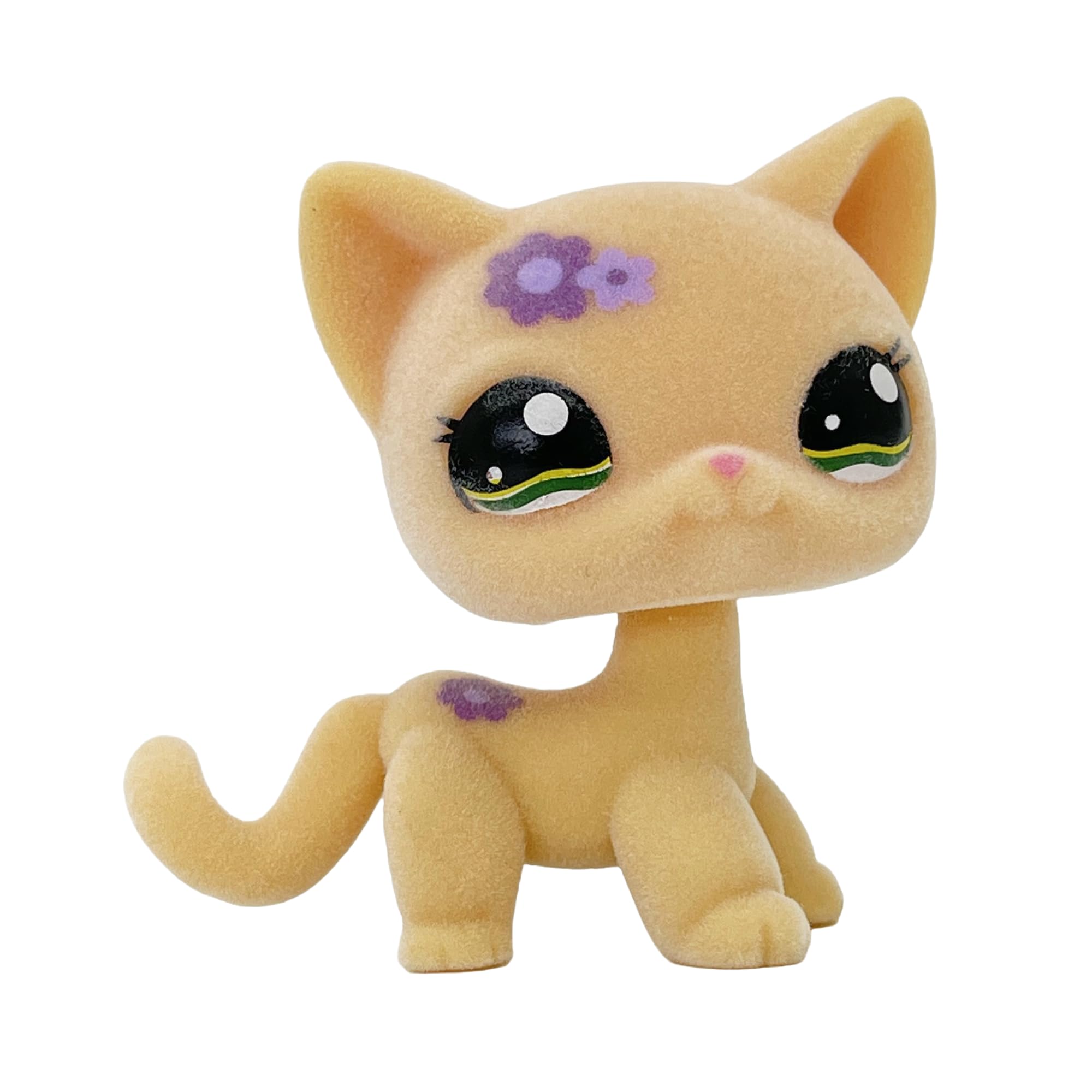 Amazon.com: Flocked Custom Pet Shop Toy Fuzzy Animal Figure