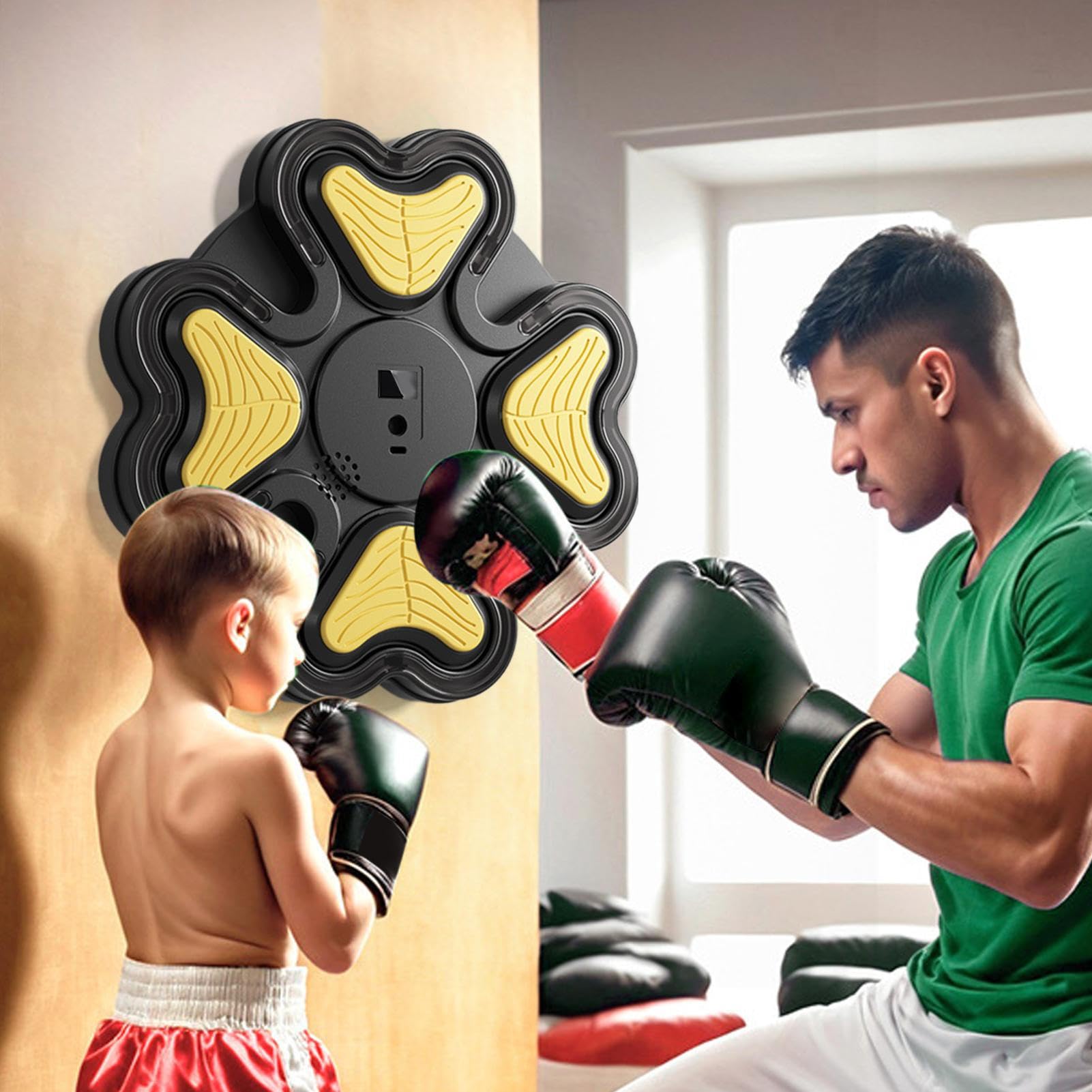 Macchina da boxe | Attrezzatura intelligente per allenamento sportivo – Punzonatrice | per casa, palestra, ufficio, adulti e bambini
