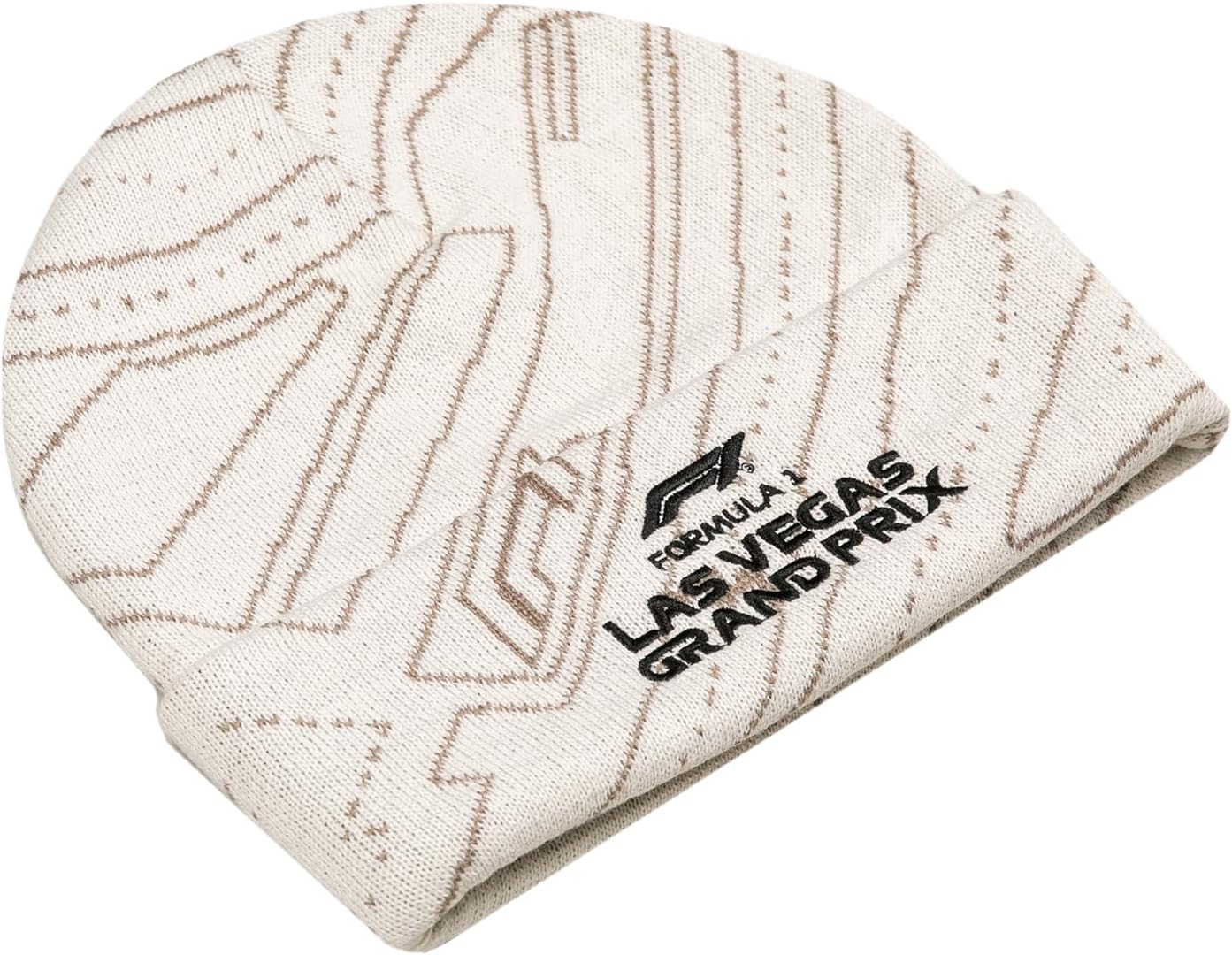 F1 Las Vegas Grand Prix Unisex AOP Map Beanie