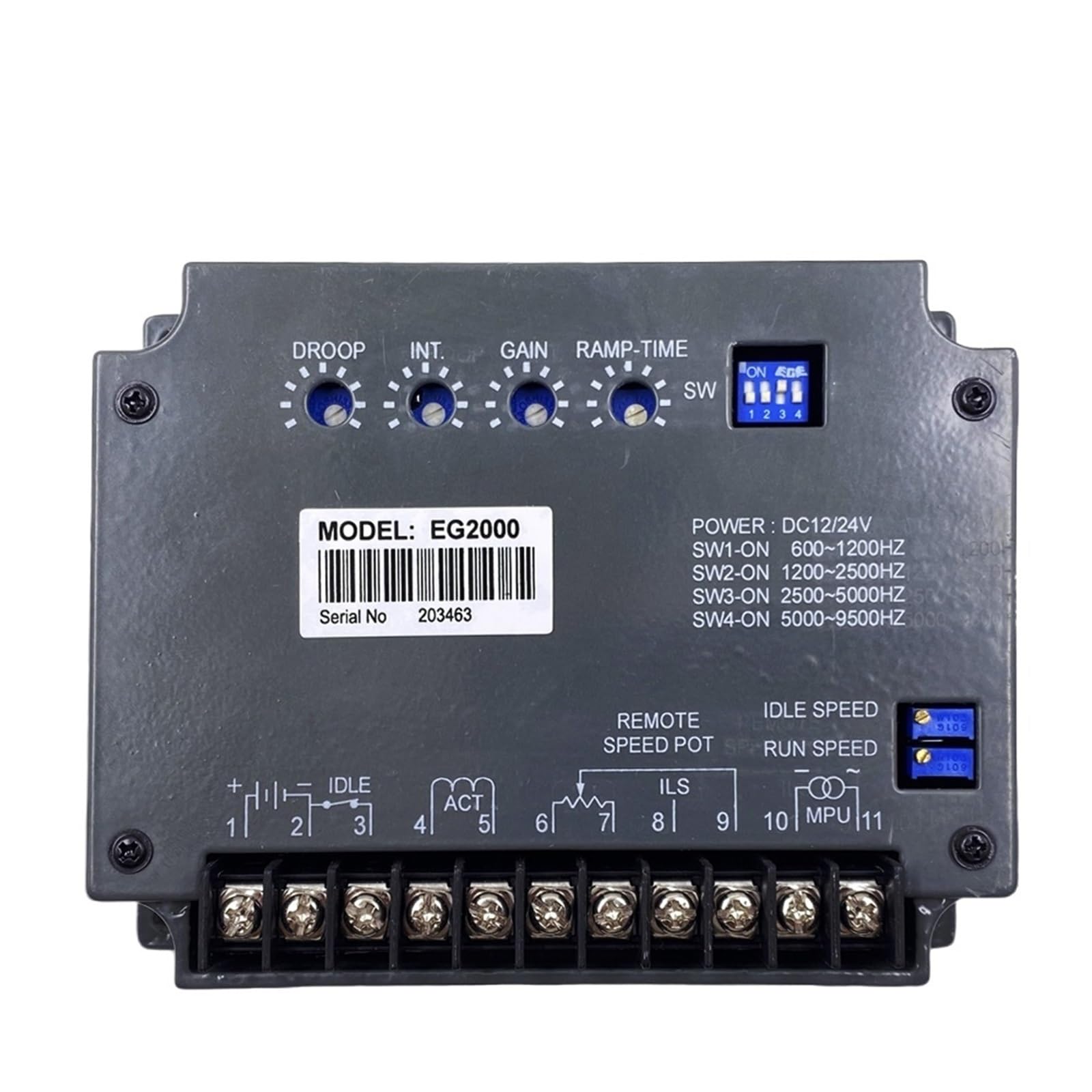 EG2000 Generator Speed Controller Module Electronic Control For Engine Governor 1Pcs