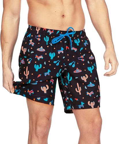 Miniatura 2 de Tipsy Elves Men's Swim Trunks - 7 inch Inseam Swim Trunks for Men 4-Way Stretch Fit for Summer, Beach and Pool Parties