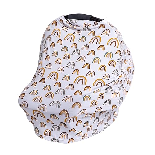 J.L. Childress Funda multiusos 4 en 1 toldo elástico para asiento de automóvil y cubierta de privacidad, funda de lactancia materna