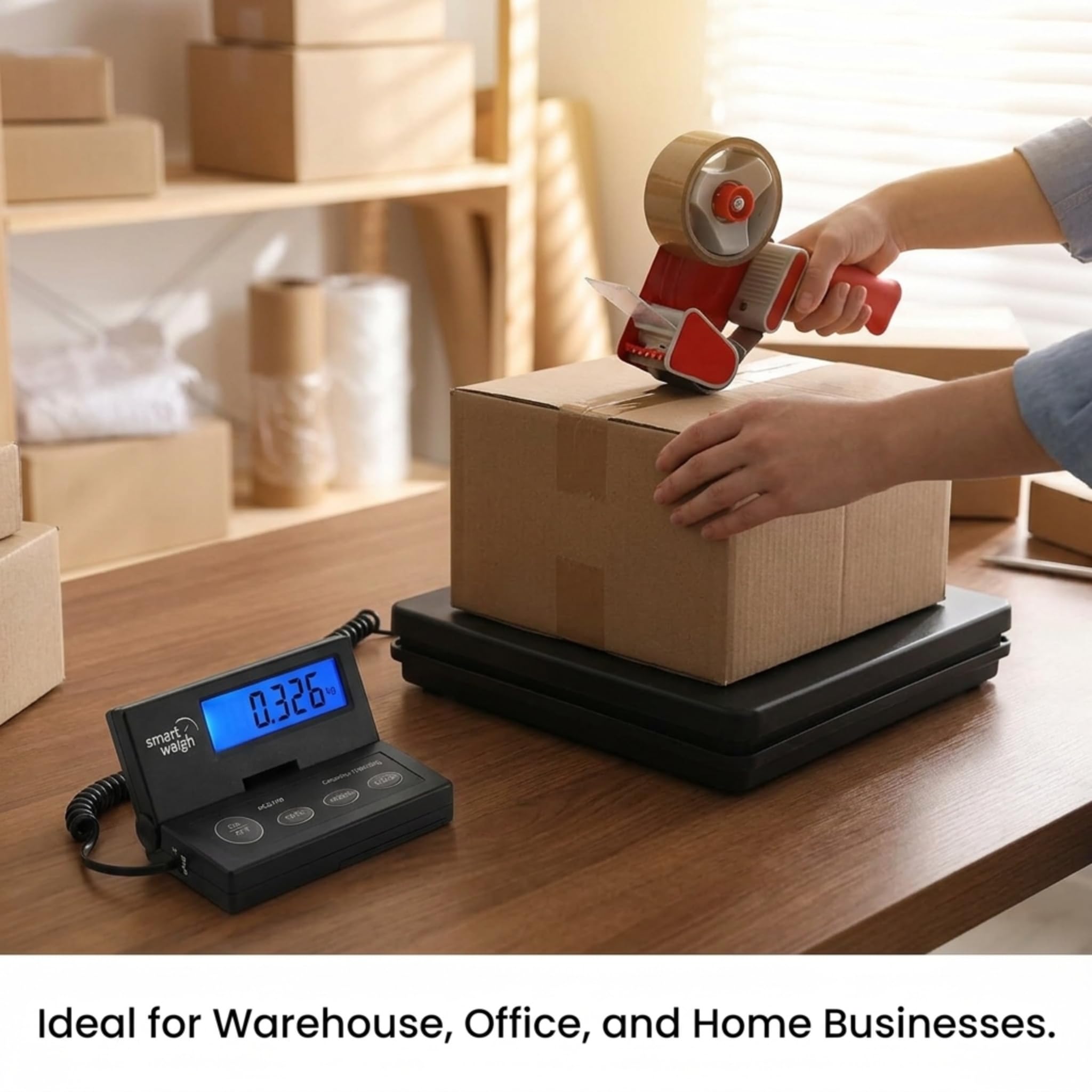 Digital Shipping Scale - Weigh Up to 110 lbs -7 Digital Shipping Scale - Weigh Up to 110 lbs -7