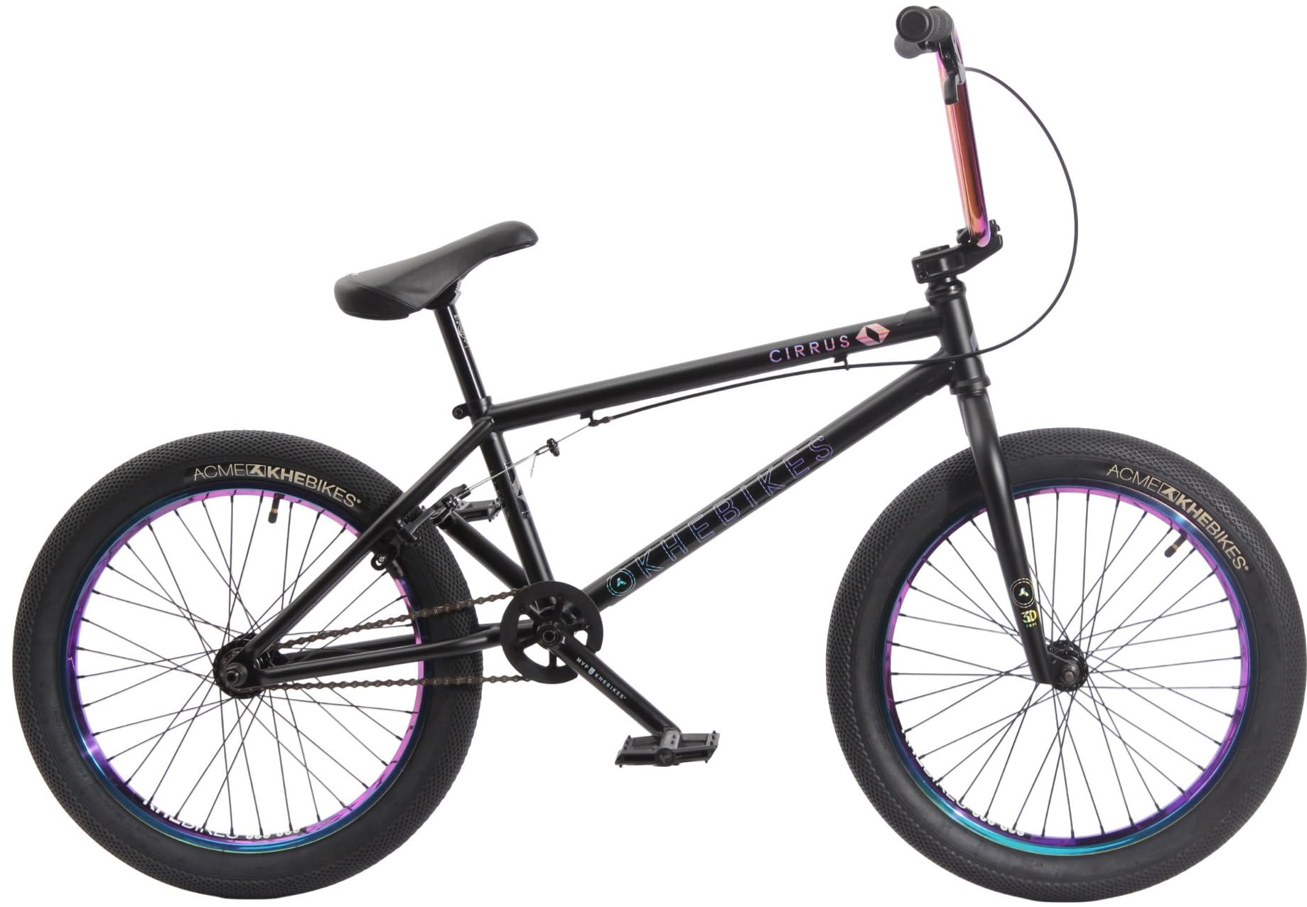 KHE Cirrus FC PRO BMX 20" - 10,2 kg - Freecoaster - Cadre CrMo - Oil Slick - Série PRO - 2025