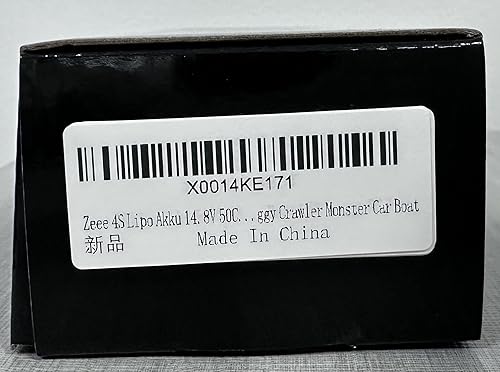 Miniatura 12 de Zeee 4S Lipo Battery 5200mAh 14.8V 50C Hard Case RC Battery T Plug Compatible con RC Car RC Buggy Truggy Crawler Monster Boat Truck Modelo RC