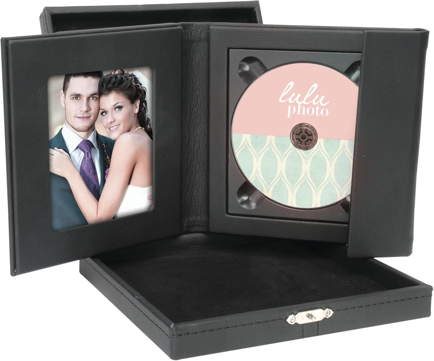 Neil Enterprises Inc. Black Supreme CD/DVD Folio with Silver Clasp - Pack of 6