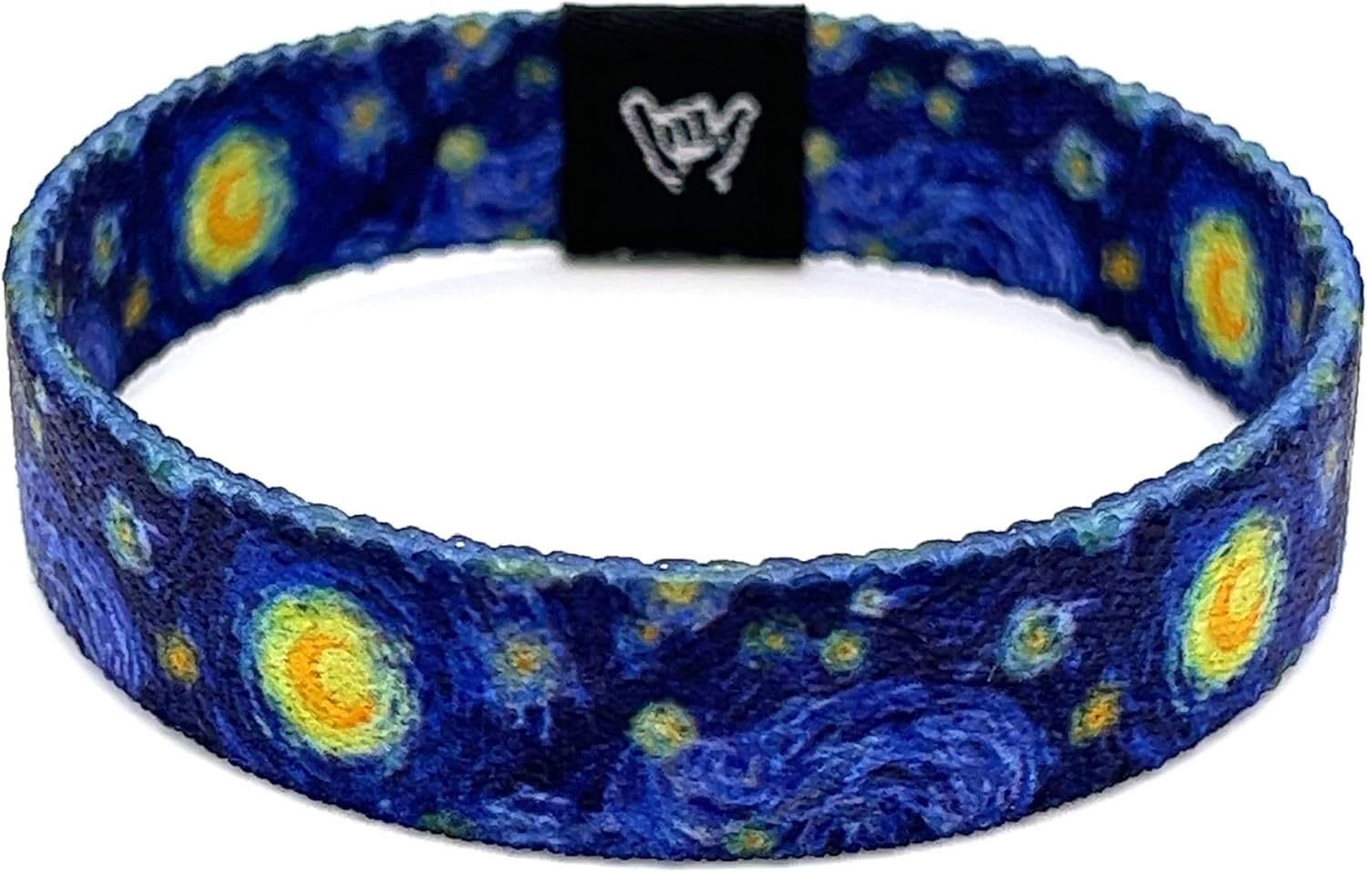 Hang Loose Bands - Southwestern Bracelet for Men, Women & Teens - Comfy Tribal Print and Boho - Western Style Reversible Wristband - Moonlight Dreams | Small: 6.5" (most common fitting size)
