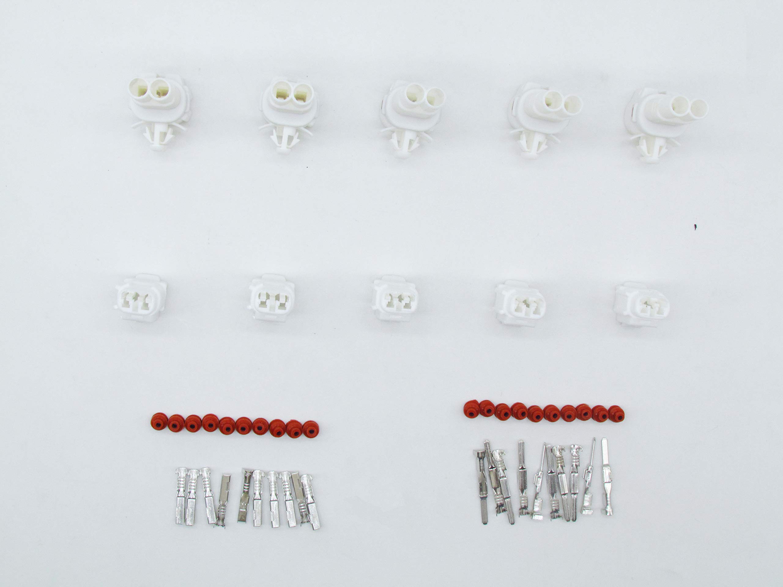 5 Set Connettori Sumitomo 2 Vie Maschio/Femmina Con Terminali - Per Auto E Impianti Elettrici - Foto 5