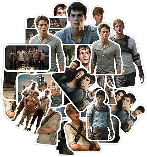 The Aesthetic Maze - Paquete de 20 calcomanías de vinilo impermeable colorido para botella de agua laptop parachoques para automóvil bicicleta