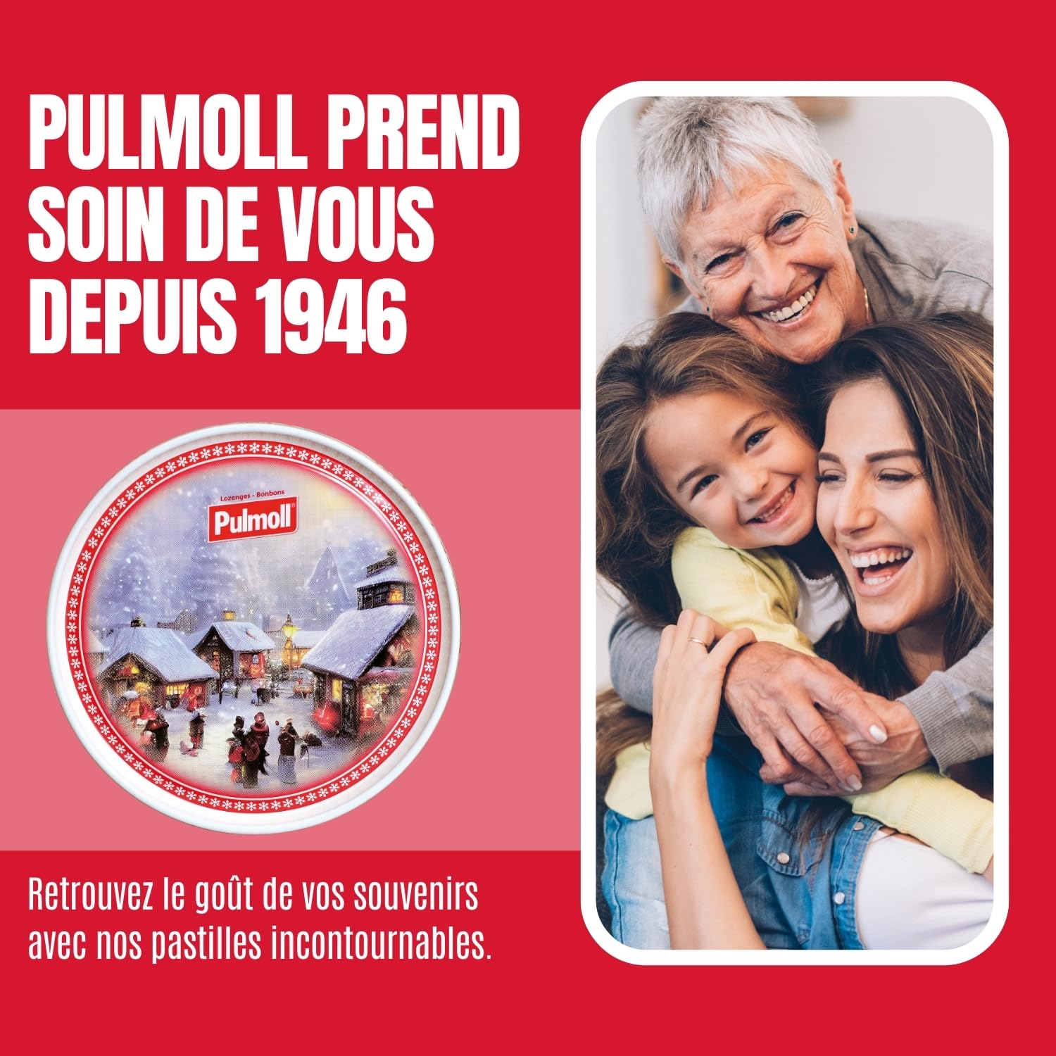 PULMOLL Classic Hiver | Lot de 10 boîtes | Edition limitée collector Winter