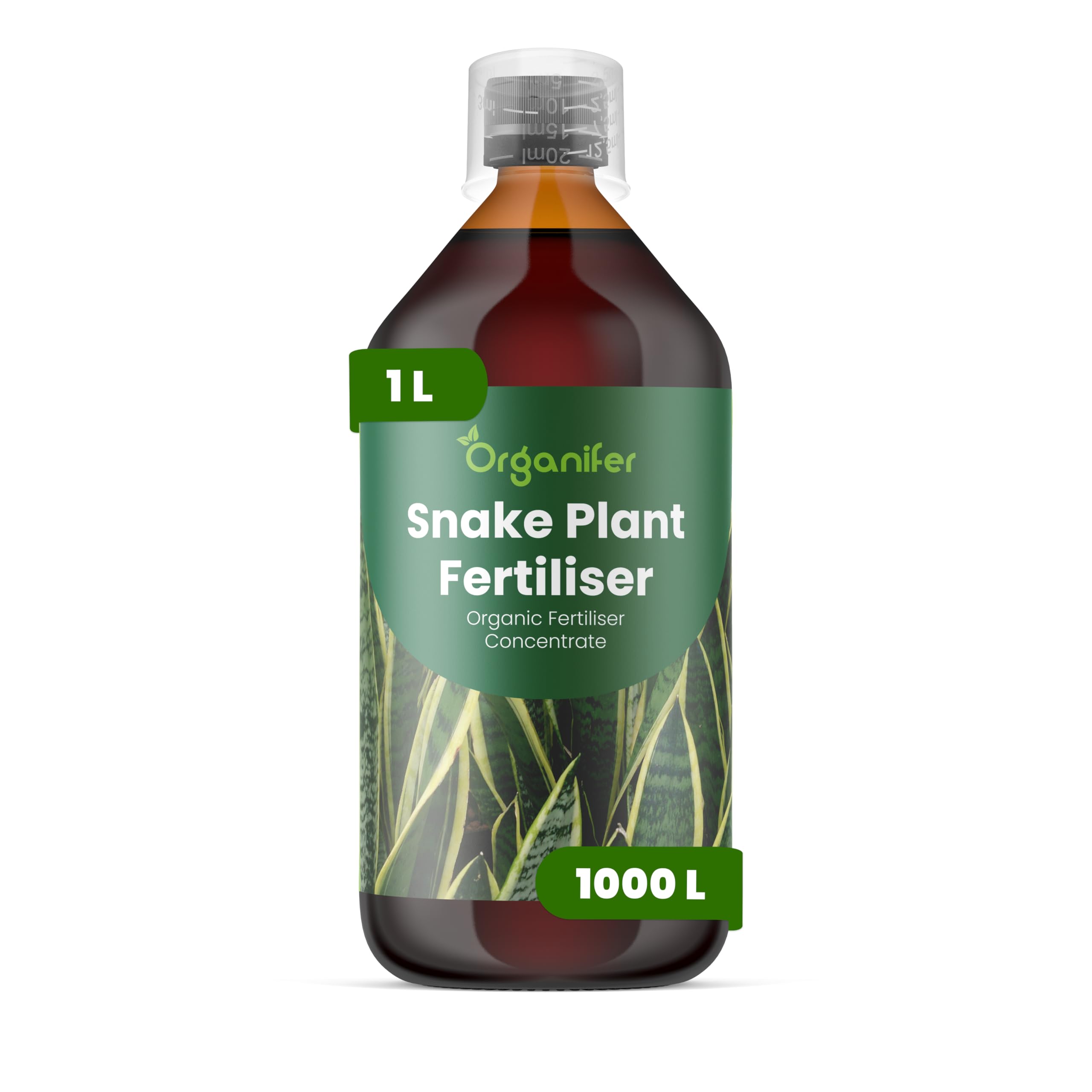 Engrais Liquide pour Sansevieria 1L, Organique, Croissance Rapide et Racines Fortes