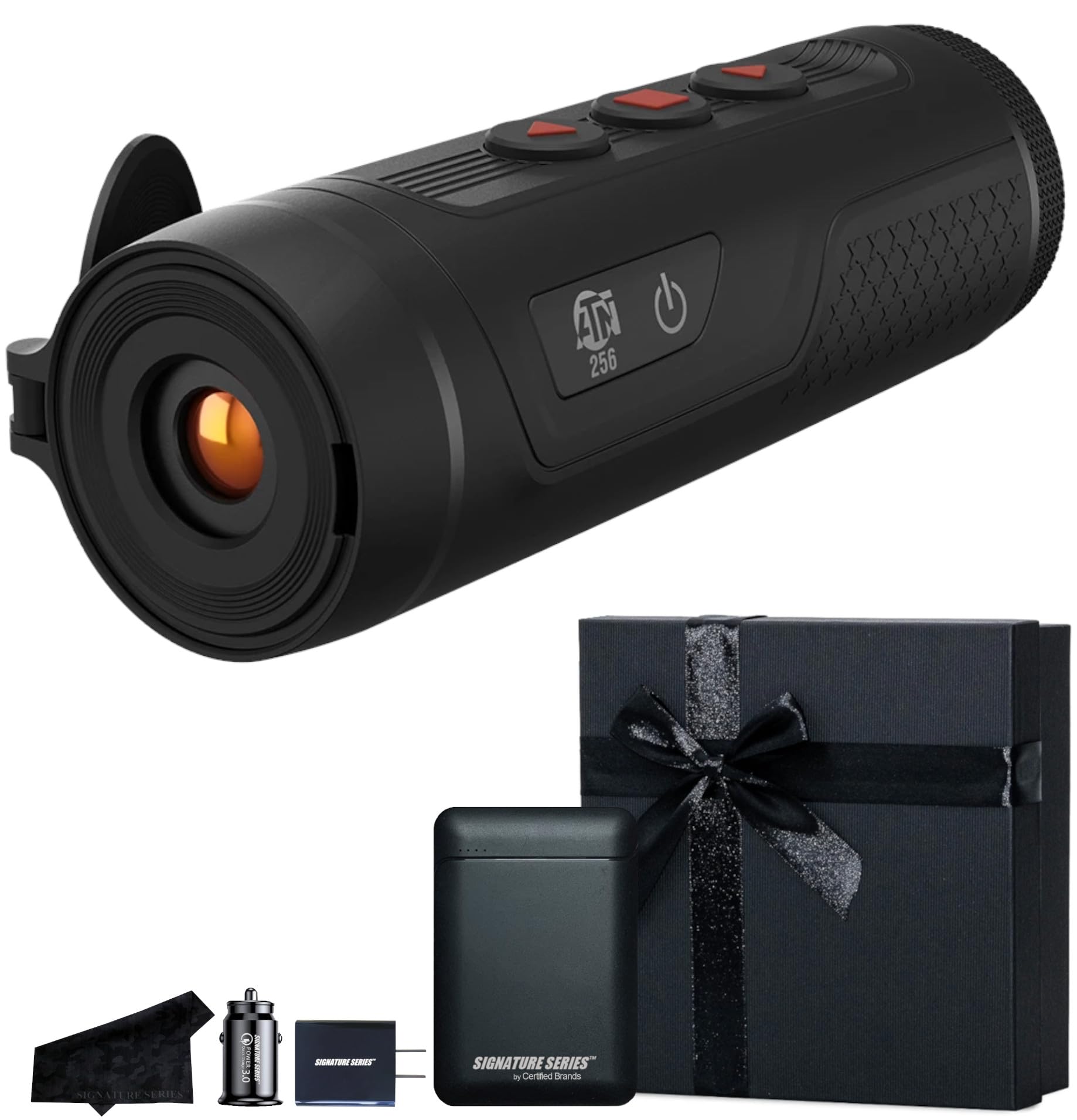 ATN BlazeSeeker 207 1-8.8X Thermal Monocular | 256x192 Resolution, Powerful Thermal Sensor with 1.6 GB Internal Memory | Video Recording | App Connectivity with Signature Series Gift Kit