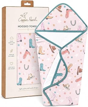 Luxe Baby Hooded Towel - Cheyenne by Copper Pearl