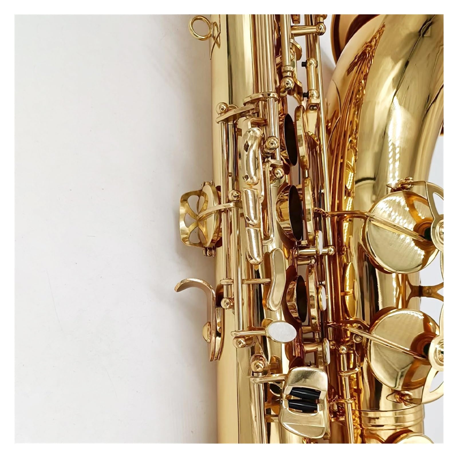 Sassofono Tenore Dorato Strumento Sax Tenore In Ottone Placcato Oro Con Motivo A Mano In Ottone Tono B Sassofono per principianti Kit