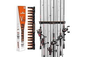 KastKing Patented V15 Fishing Pole & Rod Holder for up to 15 Fishing Rods