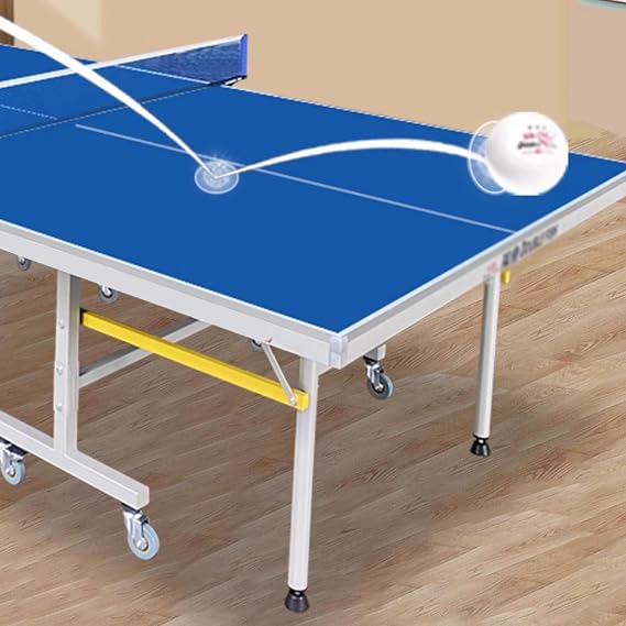 Table Tennis Table for Home Use with Wheels 228 Foldable 201a Table Tennis Table Indoor Standard 25mm Case