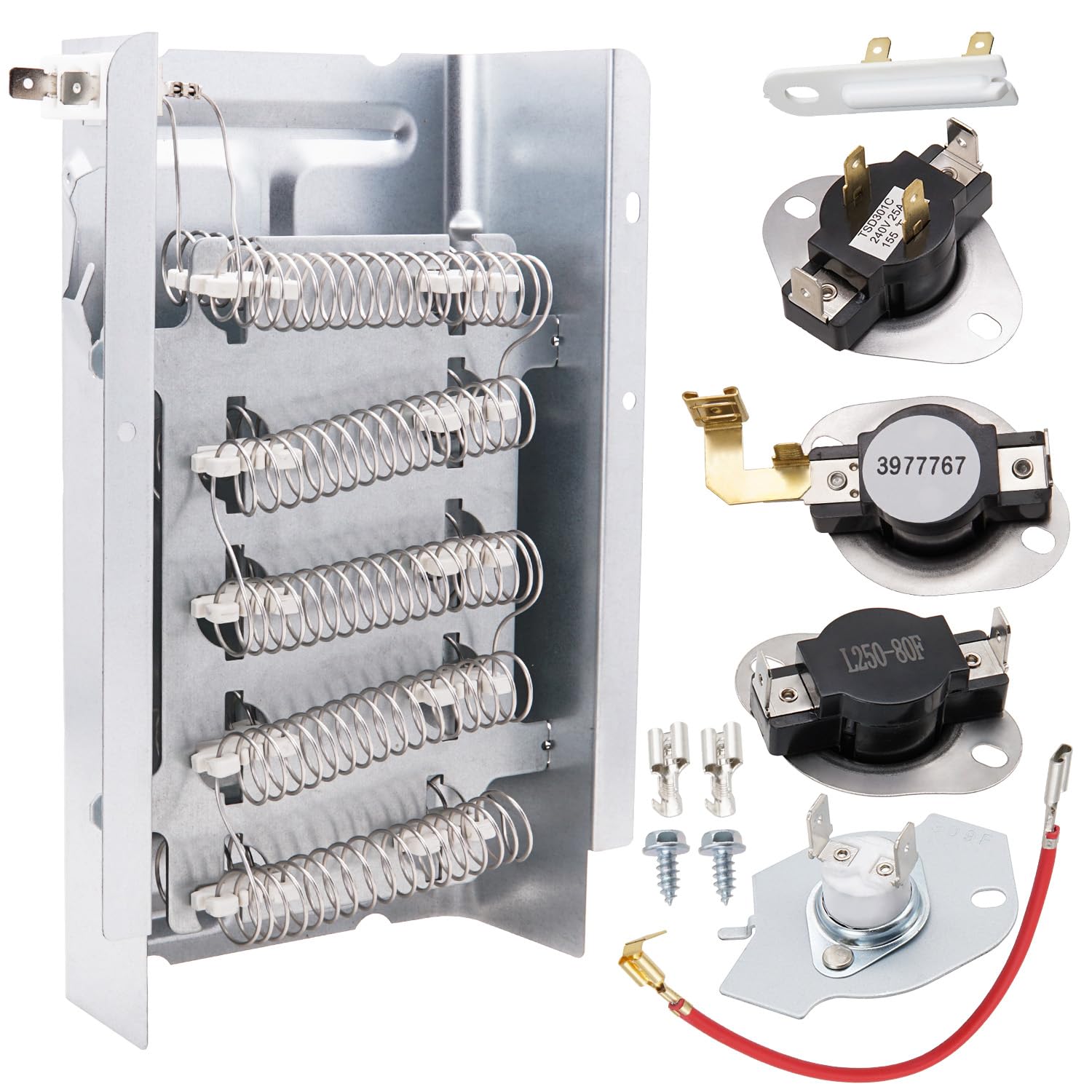 Amazon.com: Dryer Heating Element Kit Compatible With May-tag