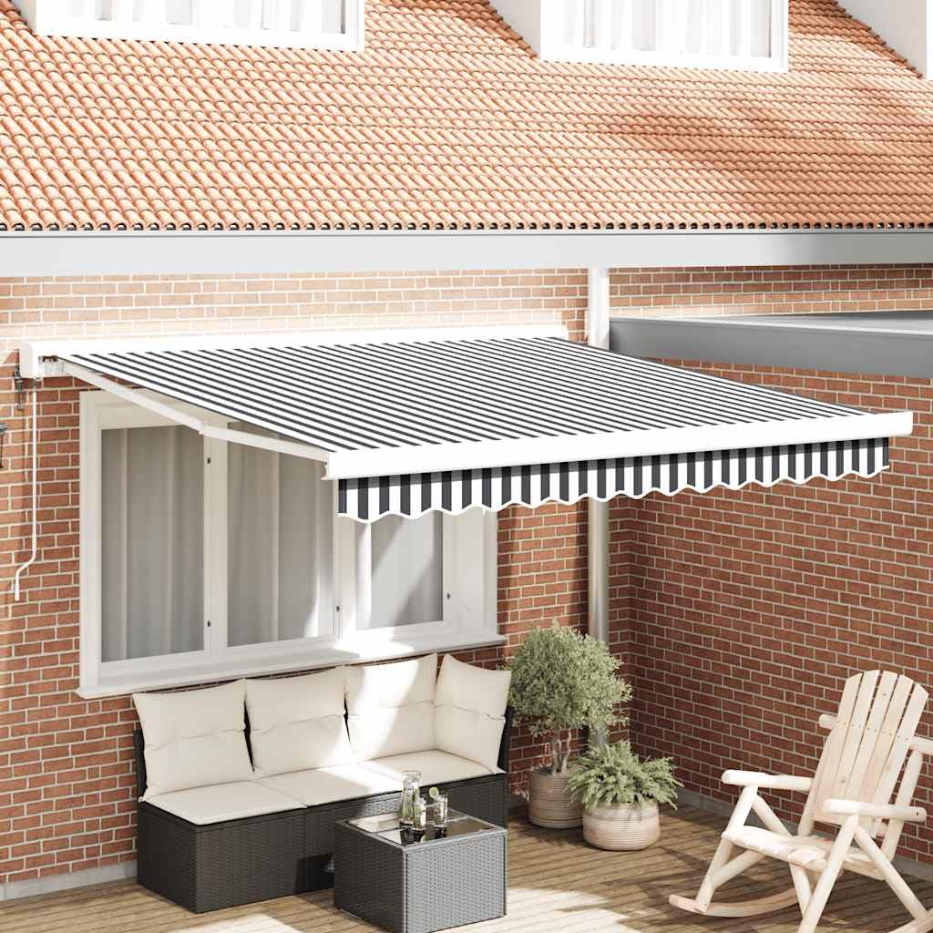 markise mit wandbefestigung Wandmontage für den Außenbereich, Gelenkarmmarkise Motor, einziehbare Markise für Balkon und Terrasse, UV-beständiger Stoff & Aluminium, 3x2.5 m in Anthrazit und Weiß RS Trade Auflagenbox wasserdicht Laufgitter 75x100 Guitar Pedal:Fuzzsquatch Fuzzdrive + 9V Power Supply