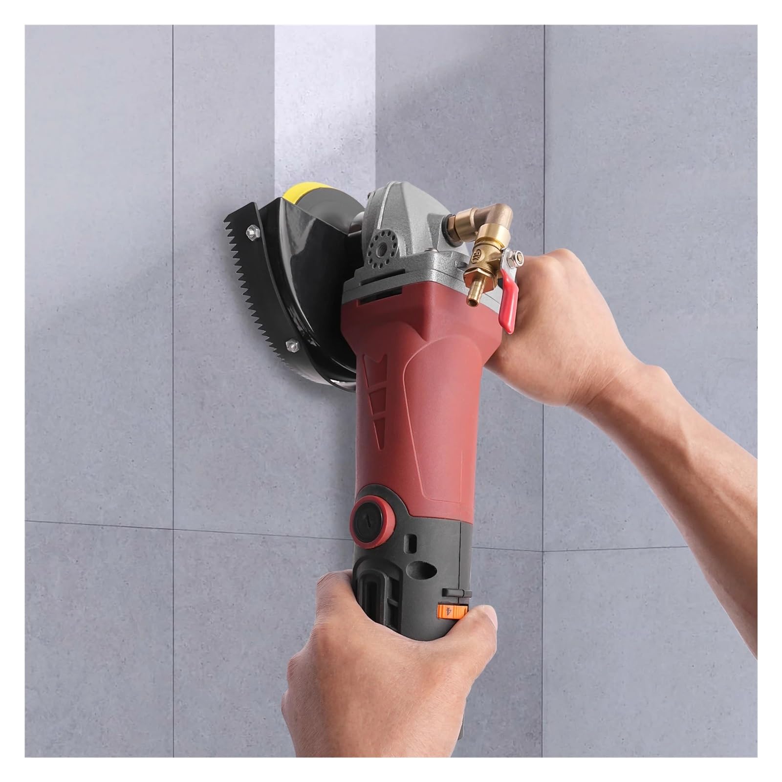 860W Nasspolierer Multifunktionale 6-Gang-Handpoliererwerkzeuge for Polieren und Wachsen von Granit und Steinen in Fahrzeugen