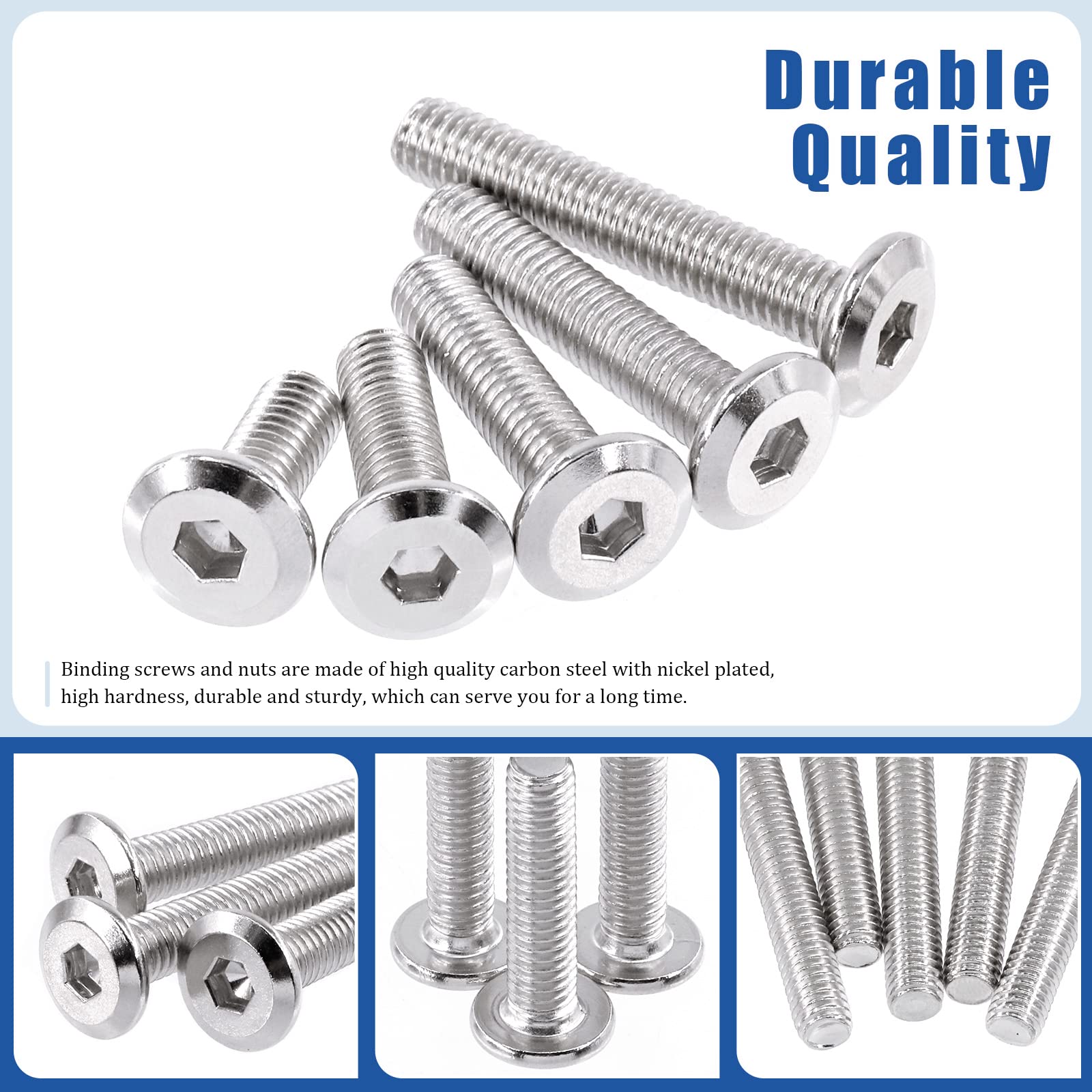 Viti Autofilettanti M3 X 8mm In Acciaio Inox 304 - 200 Pezzi | Testa Esagonale | Per Legno E Lamiera - Foto 9