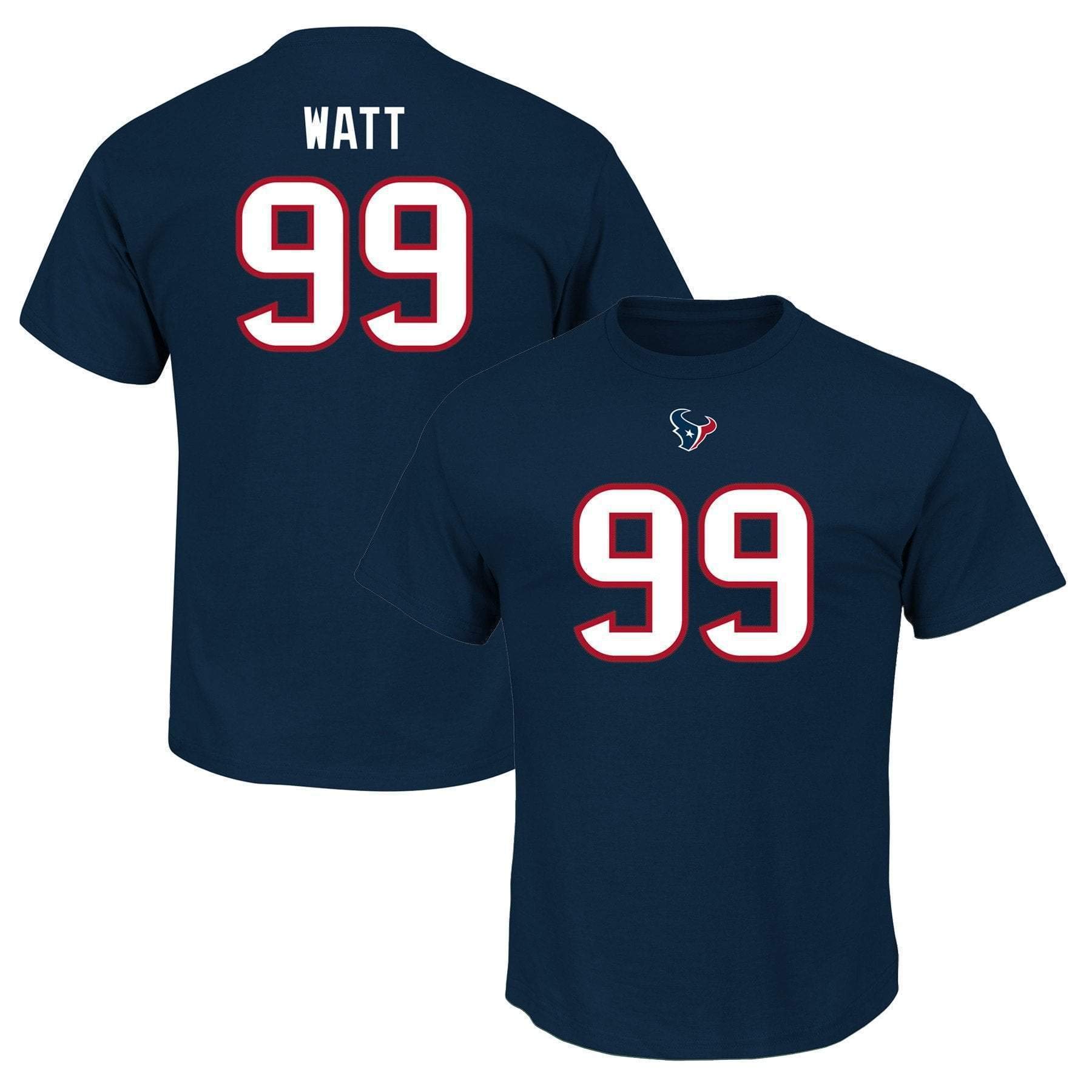 MajesticJJ Watt Houston Texans NFL Eligible Receiver III T-Shirt