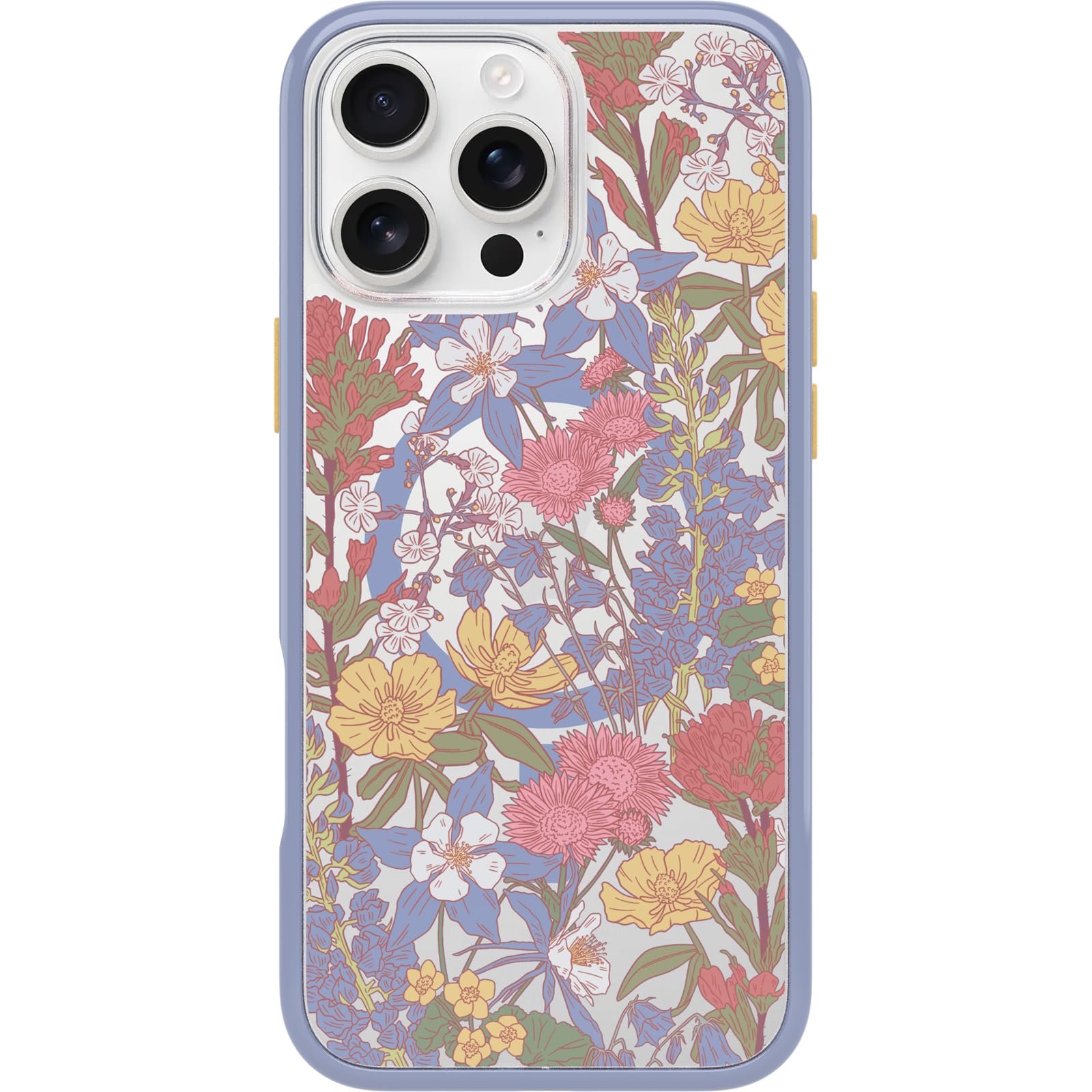 OtterBox Cover per Apple iPhone 16 Pro Max Symmetry Seires Clear MagSafe, resistente a shock e cadute fino; sottile, testata 3x norme MIL-STD 810G, Viola