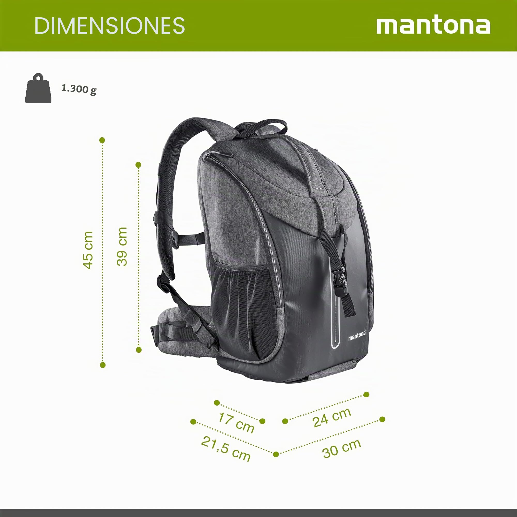 Mantona Estuche para cámara de Tallin