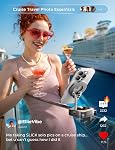 LISEN Avion Voyage Essentiels Support téléphonique Mont Femmes Voyage de base Navire de croisière Essentiels 2026 Avion Gadgets Long Vol pour iPhone MagSafe Accessoires, Noir