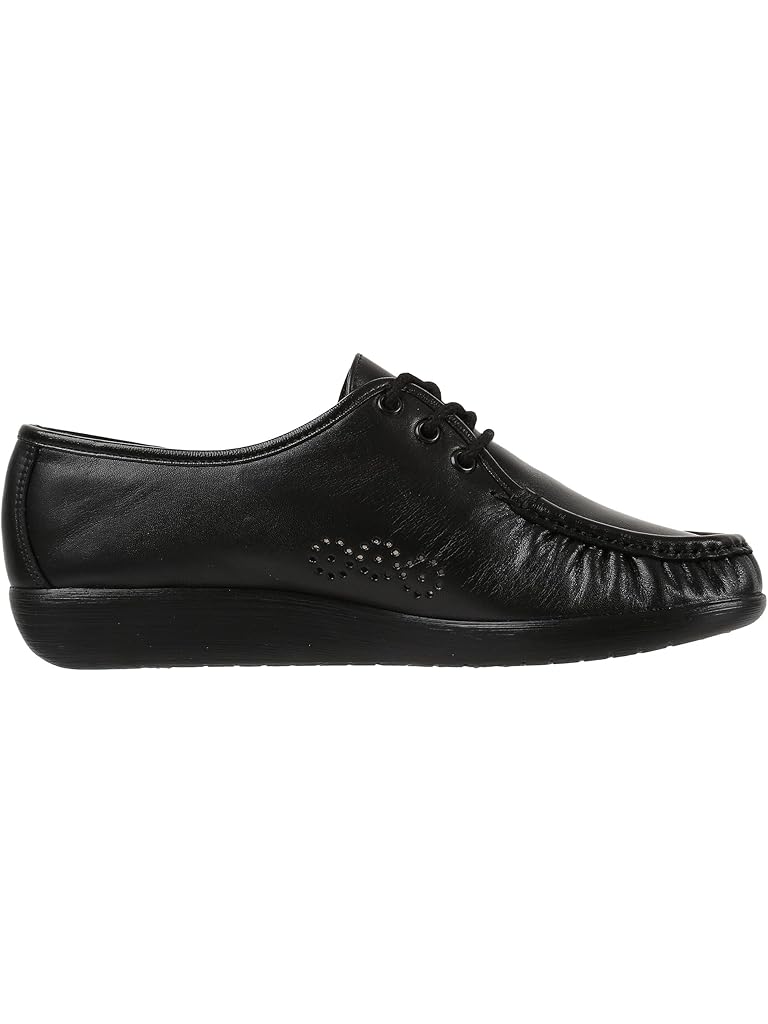 Black SAS Siesta Comfort Tie