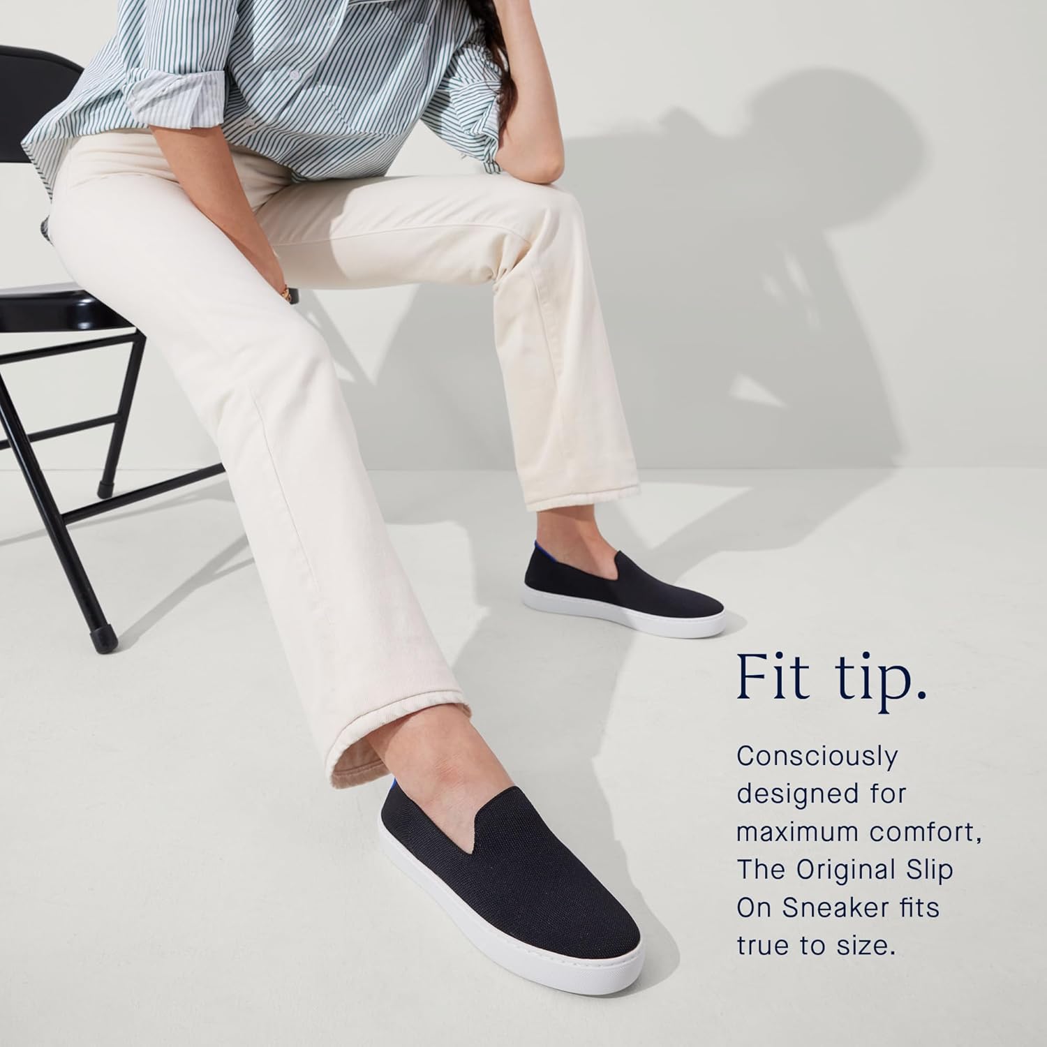 Rothy's The Original Slip On Sneaker Women's Casual Fashion Shoes, Sustainable & Washable - Image 4