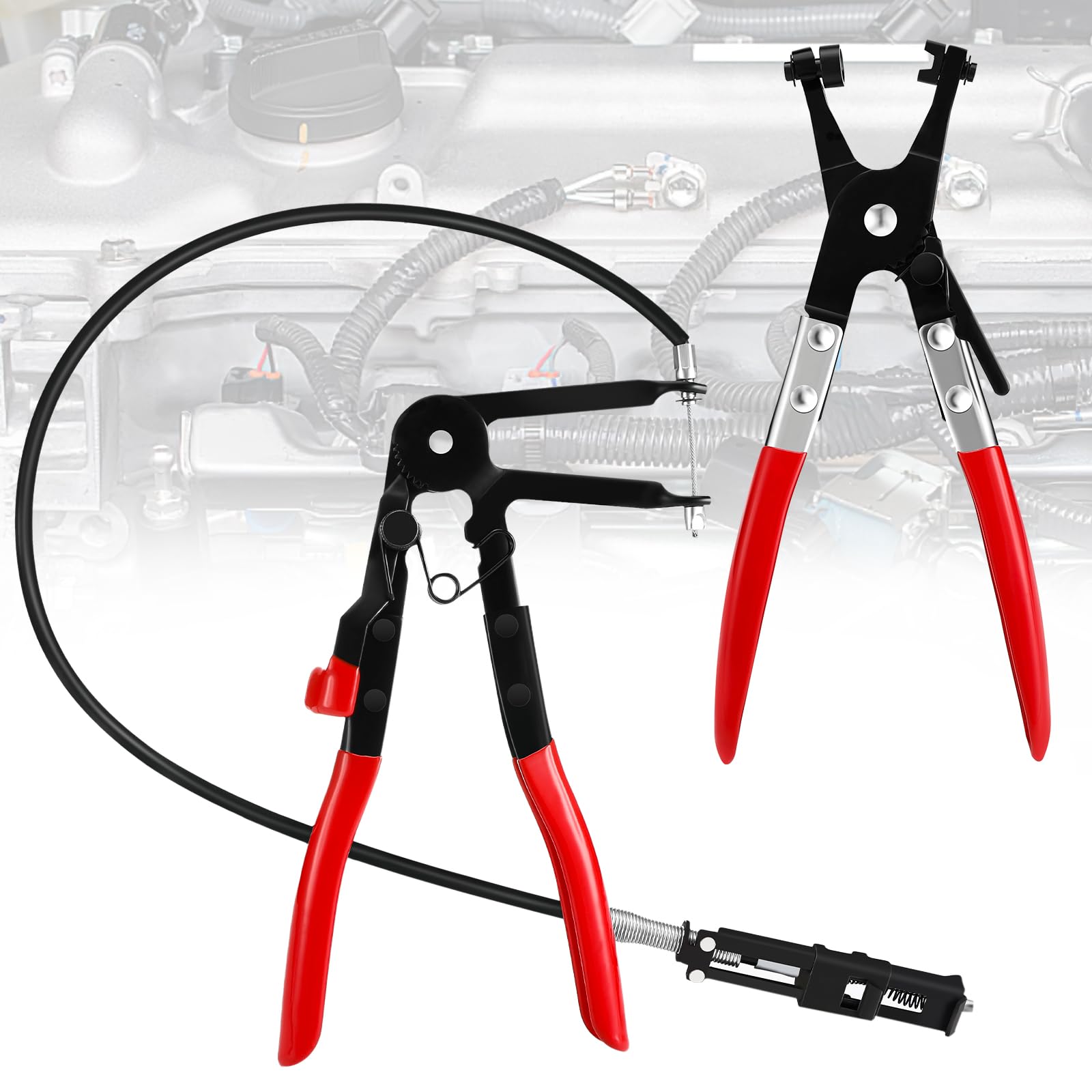 Car Hose Clamp Pliers 2 Pcs Hose Clamps Pliers for Removing and Installing Hose Clamps Hose Clamps