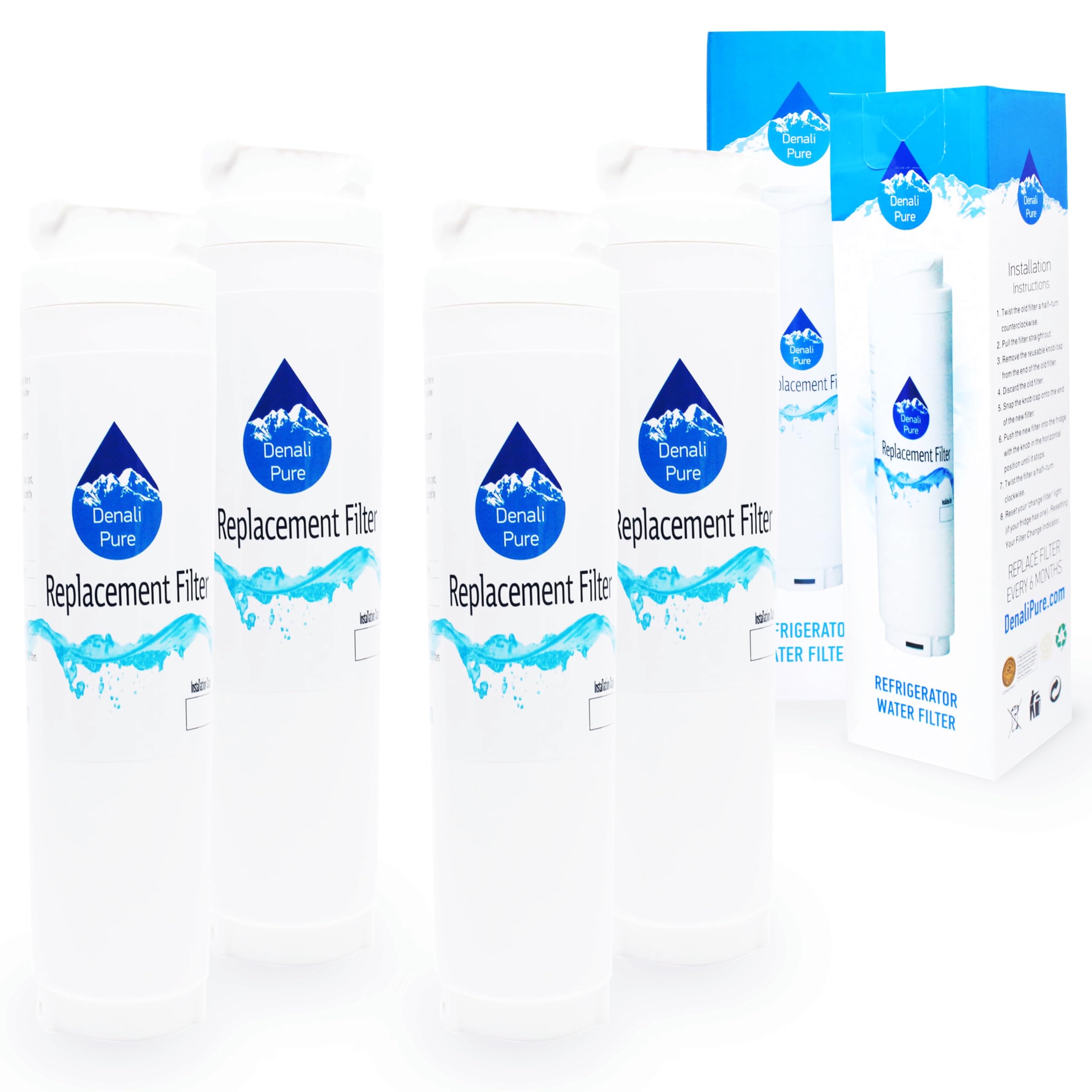 5x Wasserfilter Ersetzt Bosch 9000 077 104 9000077106 9000 077106 9000 077 106