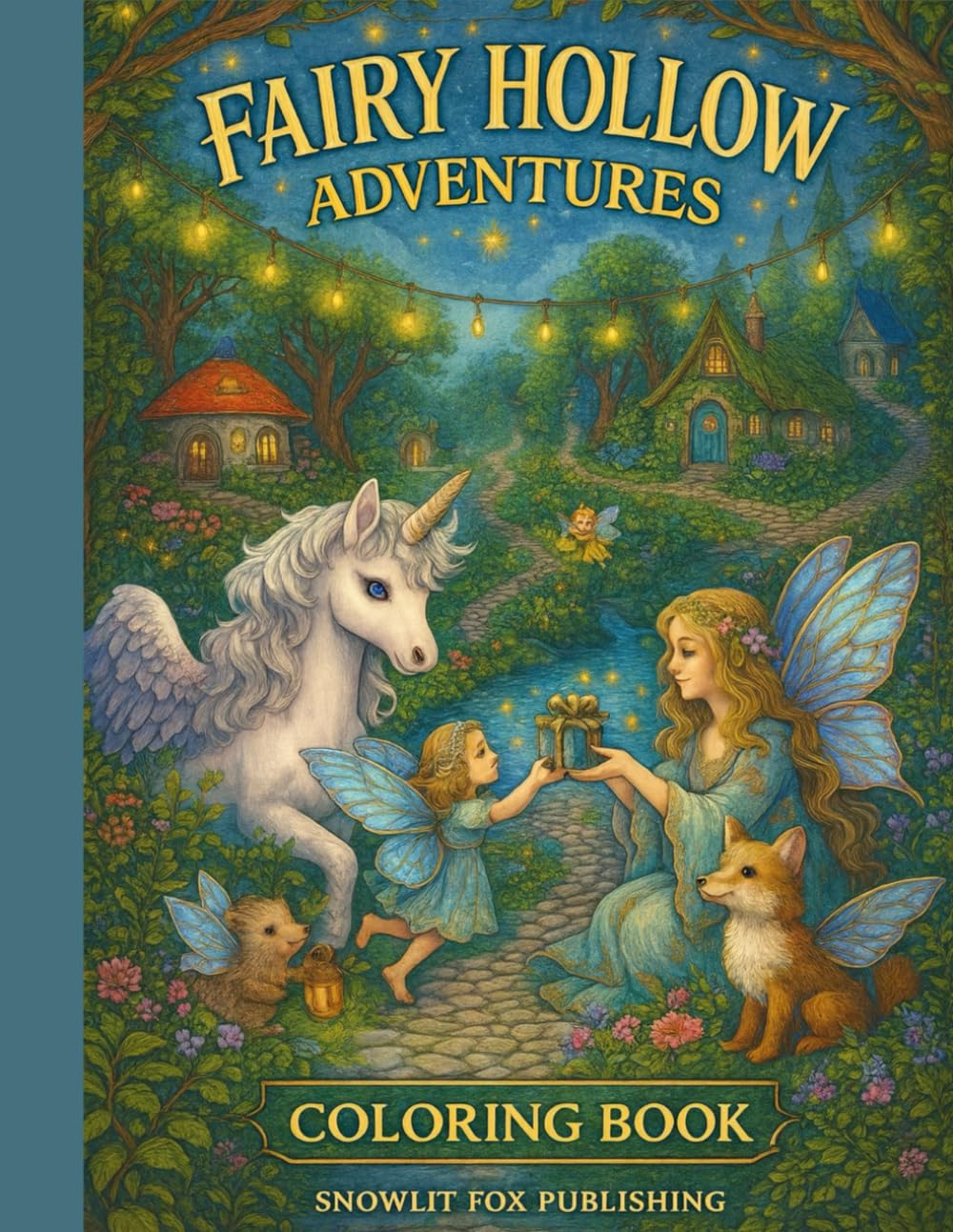 Fairy Hollow Adventures: Fun Magical Forest to Color (Fairy Hollow Adventures 2 set series)