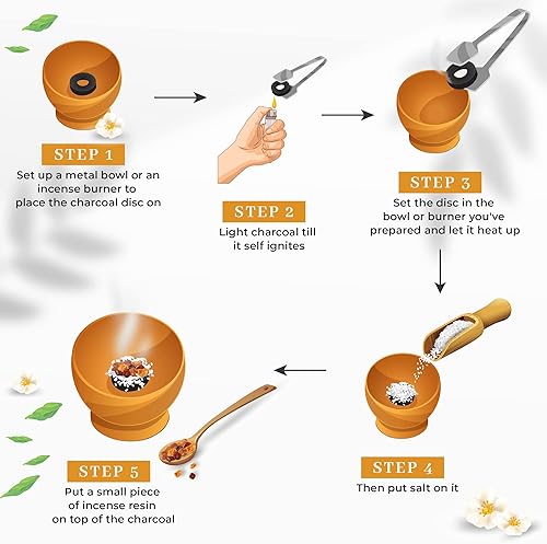 Miniatura 7 de Incienso de incienso de Igneous Products (1 libra  16.00oz)  Resina de incienso 100% pura  Resina de incienso somalí