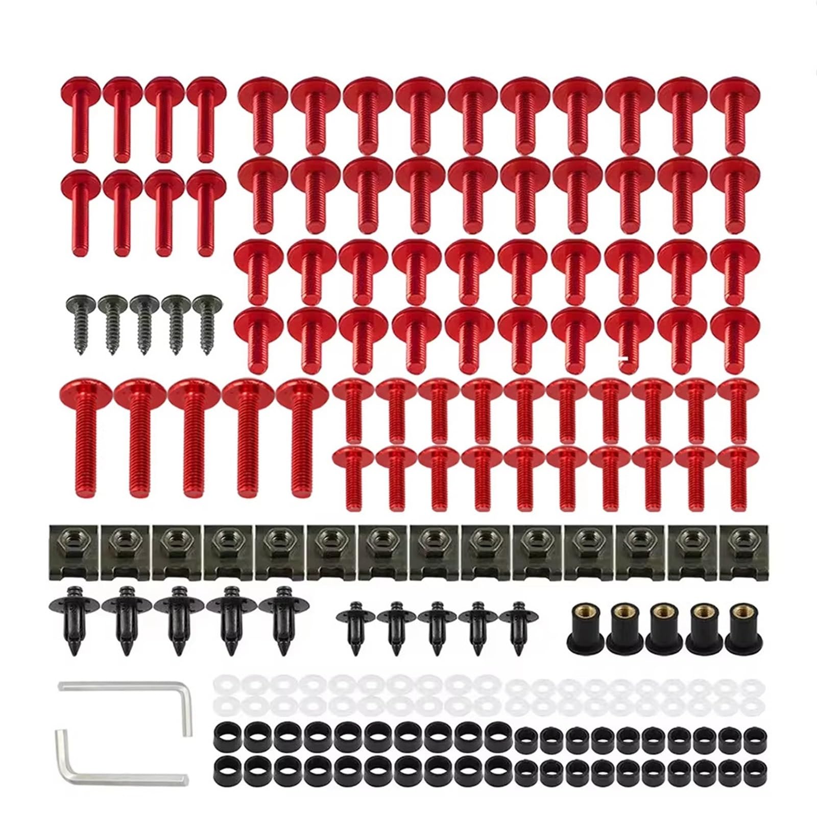 Motorrad-Verkleidungskörper-Schrauben-Set Für Für ZX14R