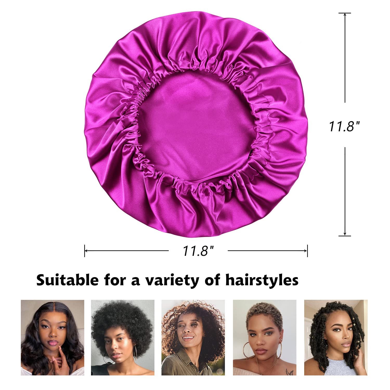 Gorro De Dormir Con Tampado De Leopardo Y Flor Para Mujer, Gorro De