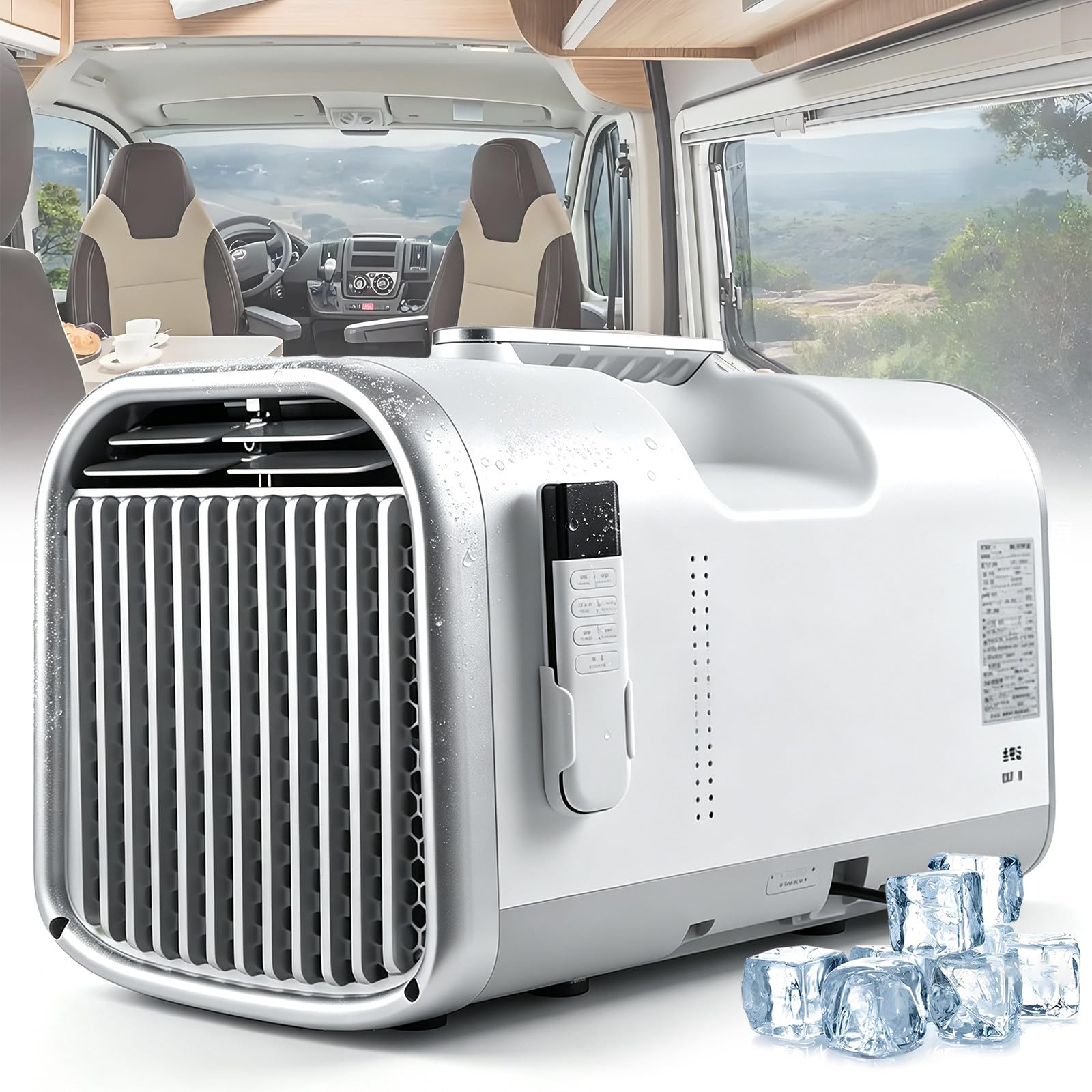 Monoblock Portable Air Conditioner for RVs & Rest Stops 4400BTU