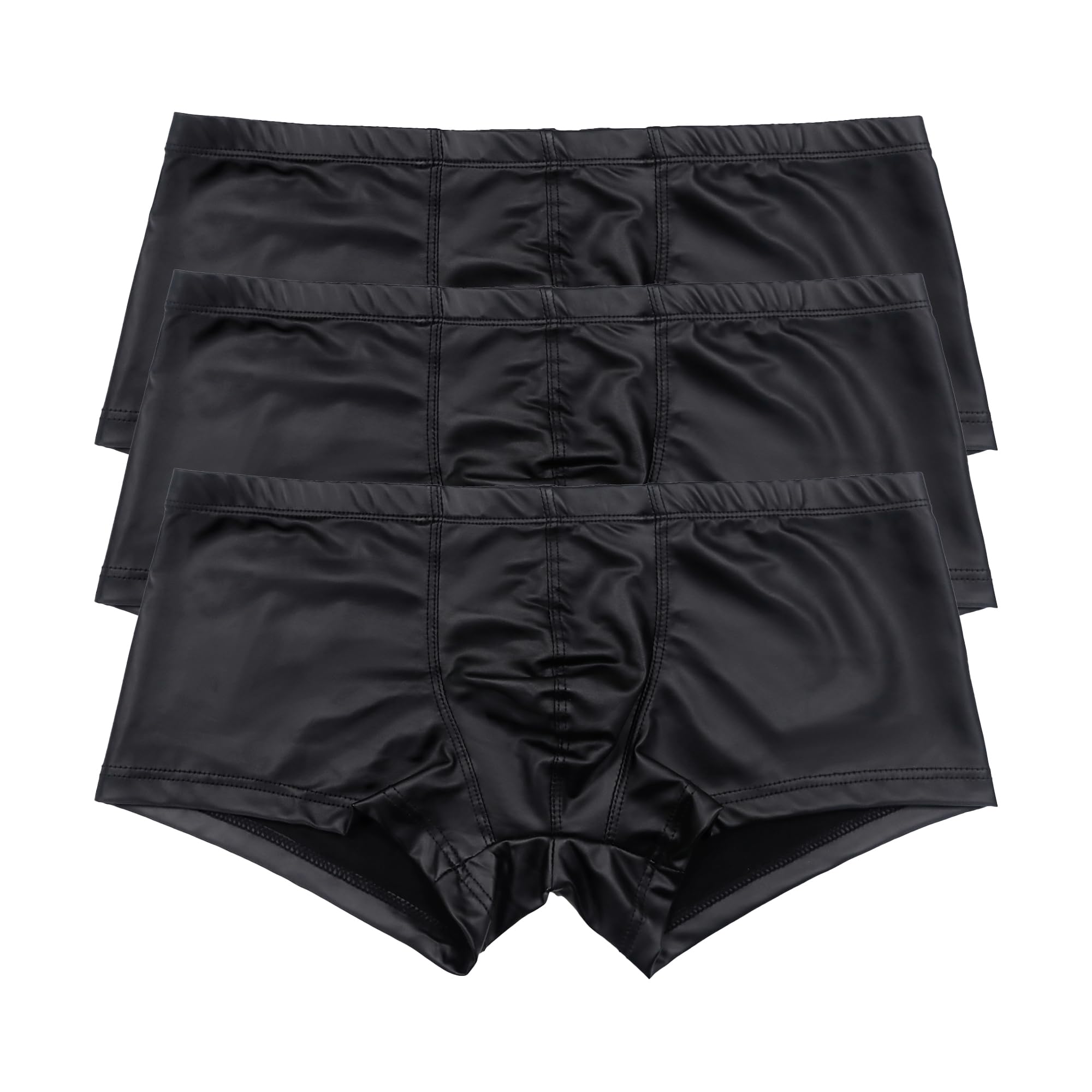 YUFEIDA Men's Thong Underwear Soft Strings Briefs Sexy Low Rise Briefs Underpants Pack