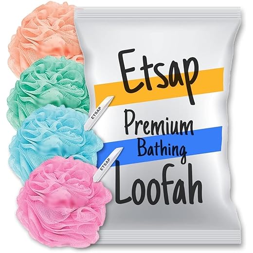 Etsap Loofah Set - Multicolor - 4 pack